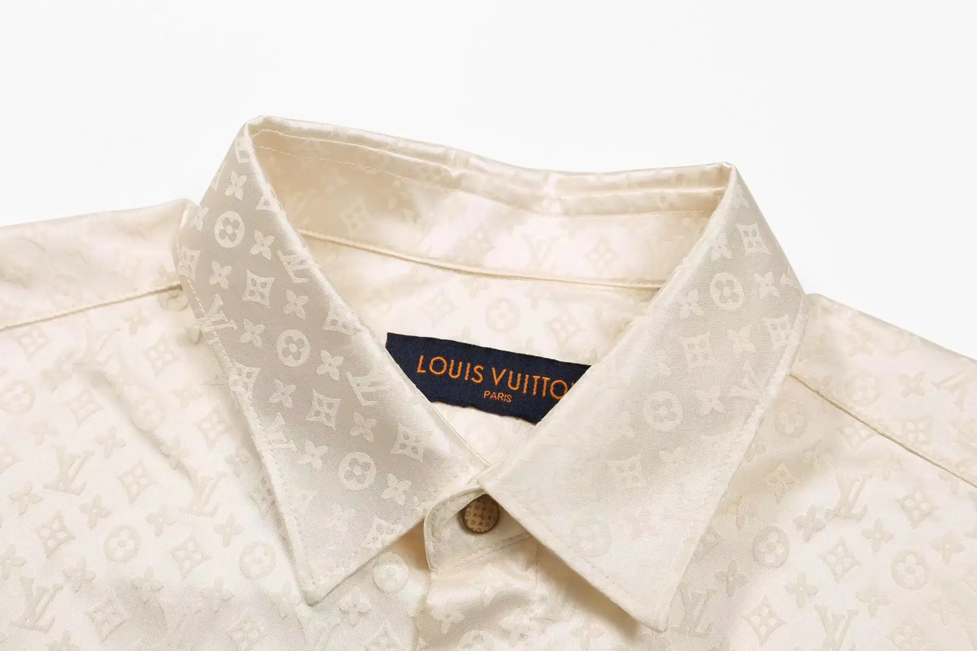 Monogram Jacquard Silk Evening Shirt D25013029 — view 3