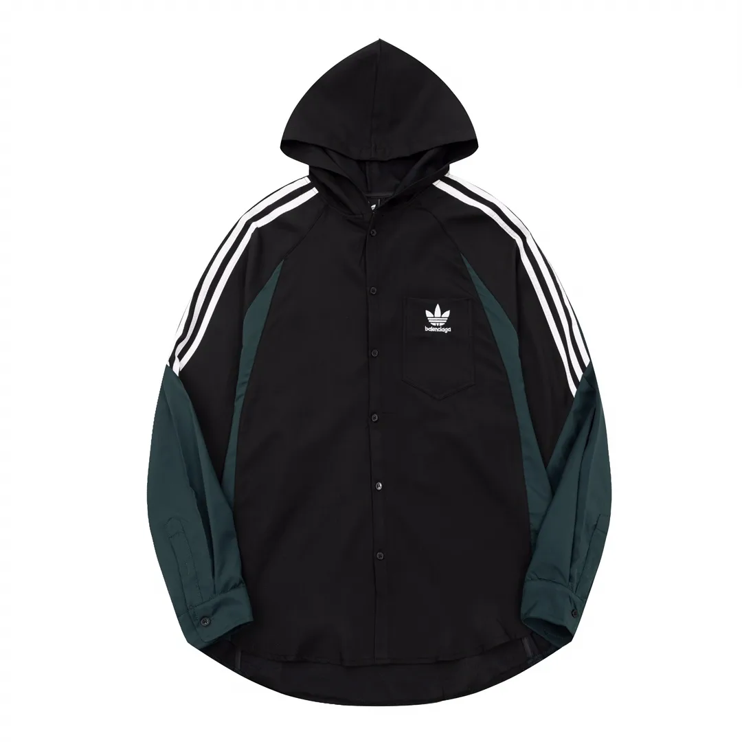 Logo-Embroidered Hooded Overshirt D25013024