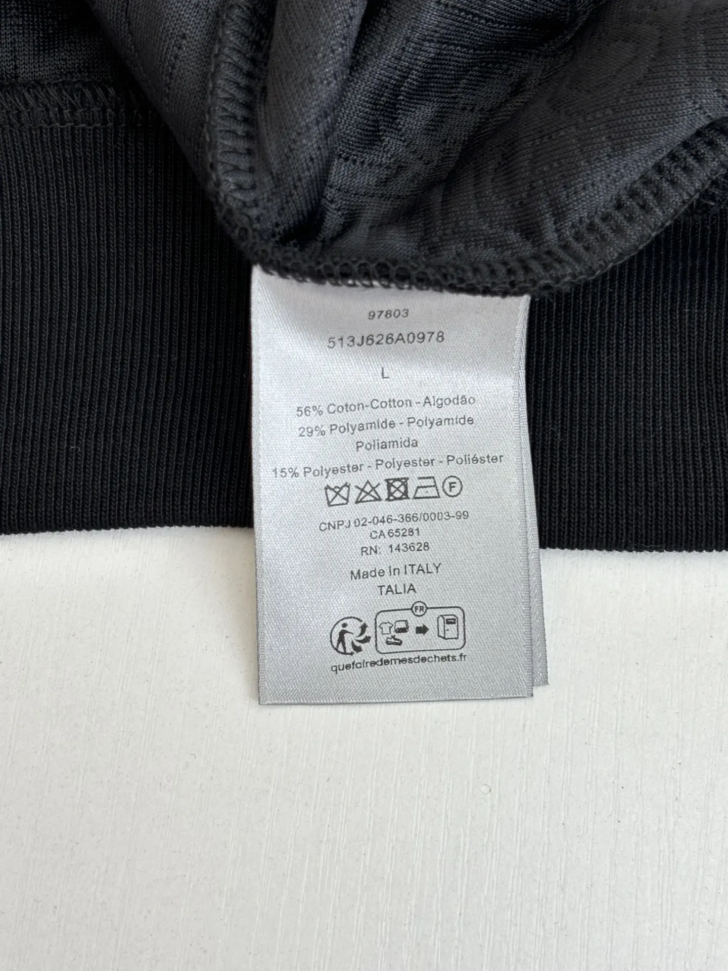 Oblique Jacquard Cotton-Blend Hoodie D25520714 — view 11