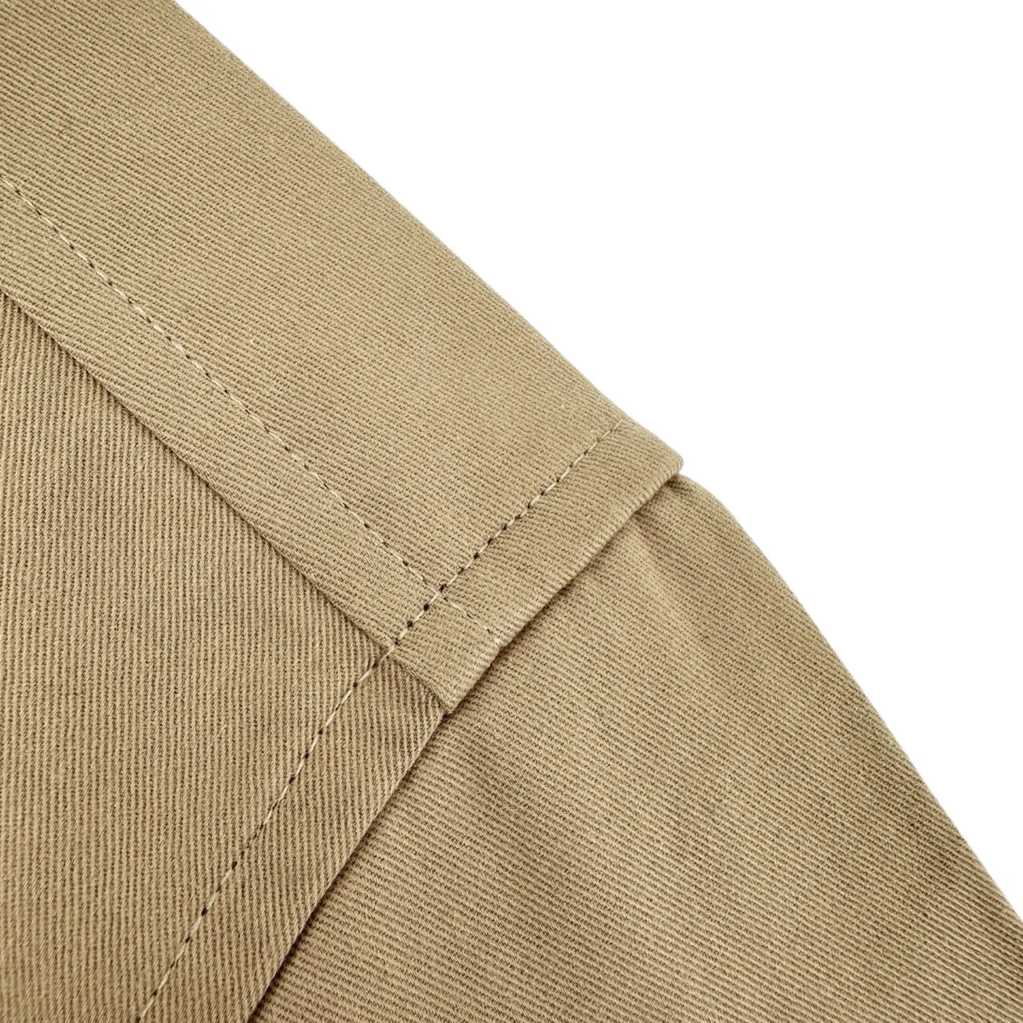 Anagram Embroidered Cotton-Twill Shirt D25521015 — view 6