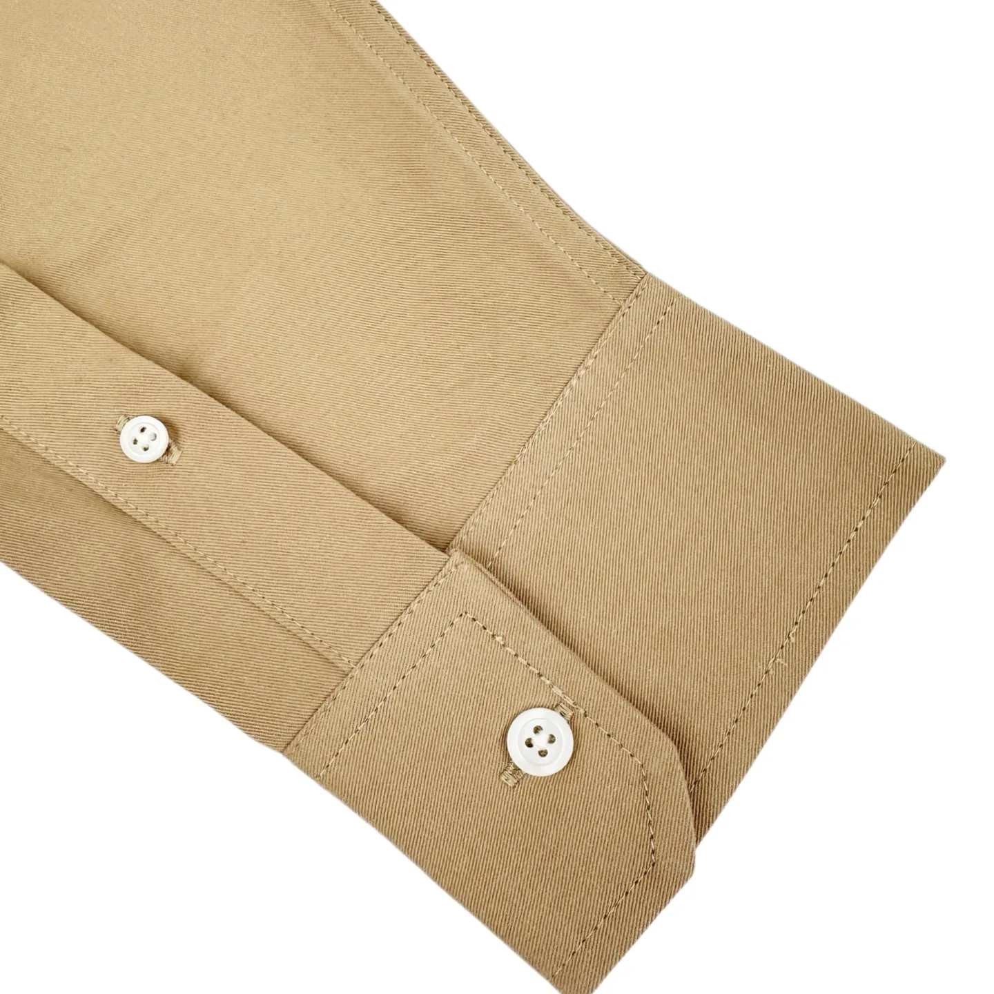 Anagram Embroidered Cotton-Twill Shirt D25521015 — view 7