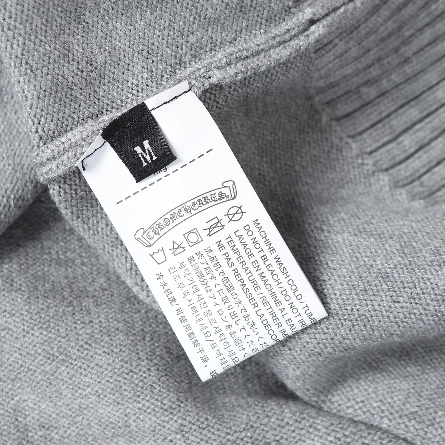 Half-Zip Knitted Cotton Hoodie D26023626 — view 10