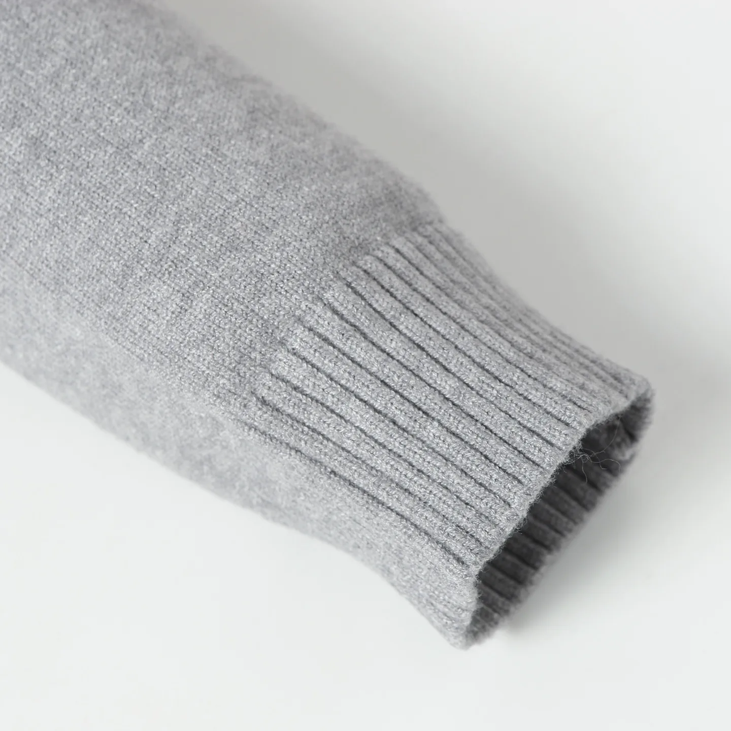 Half-Zip Knitted Cotton Hoodie D26023626 — view 11