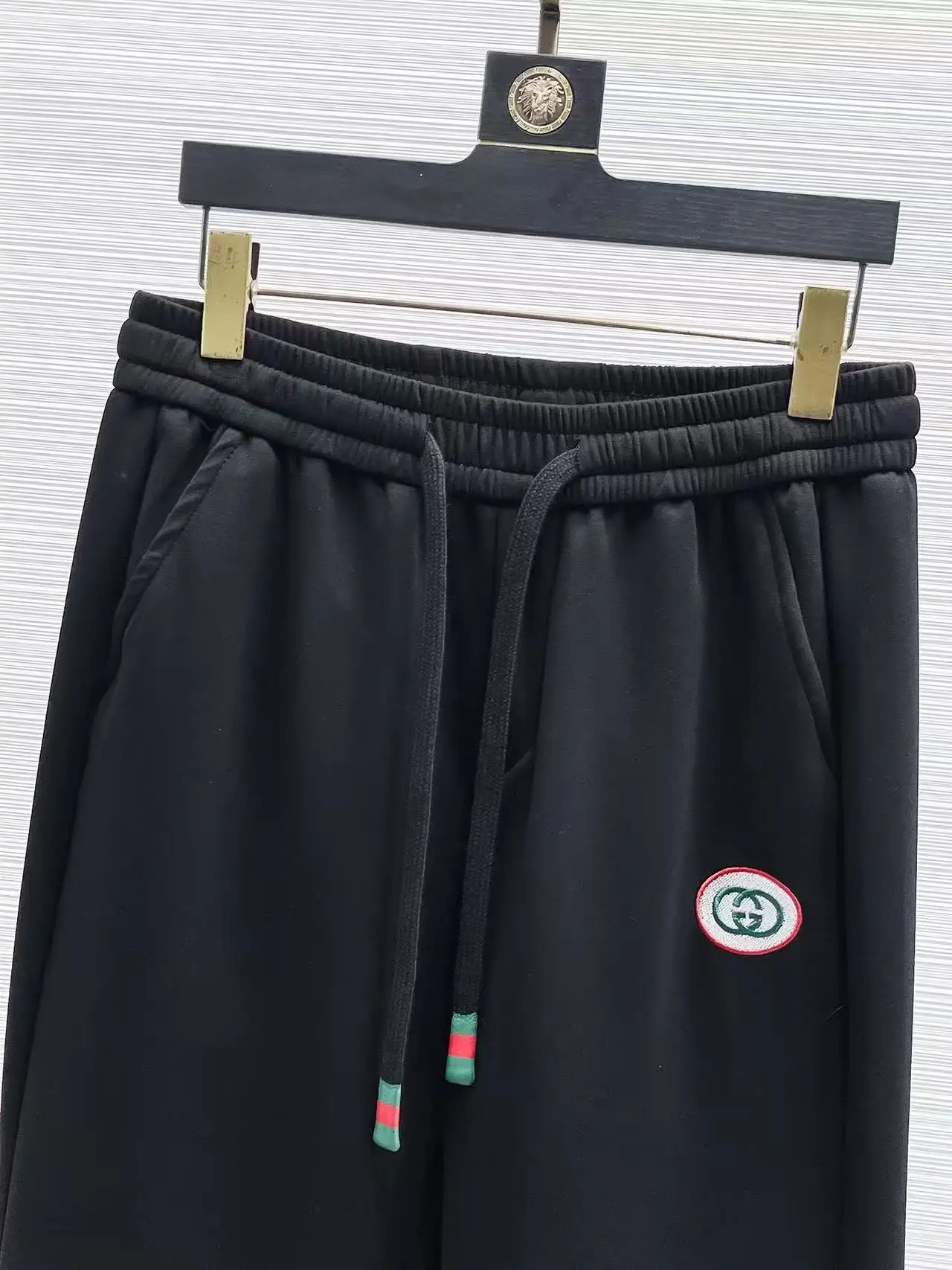 Logo-Patch Webbing-Trimmed Sweatpants D26014431 — view 3