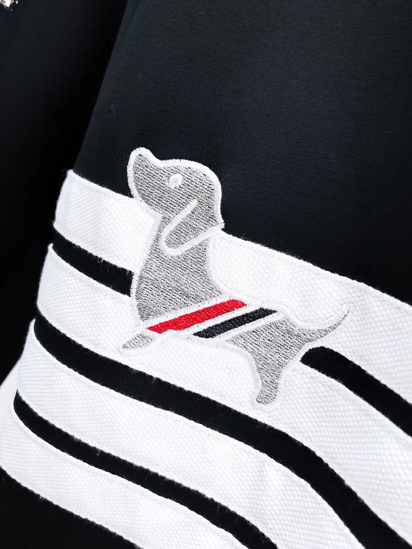 Striped Hector Logo Sweatpants D26014443 — view 3