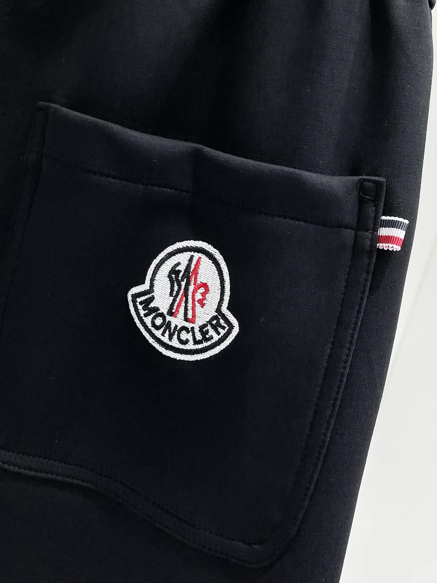 Logo-Appliquéd Striped Cotton-Blend Sweatpants D26014444 — view 9