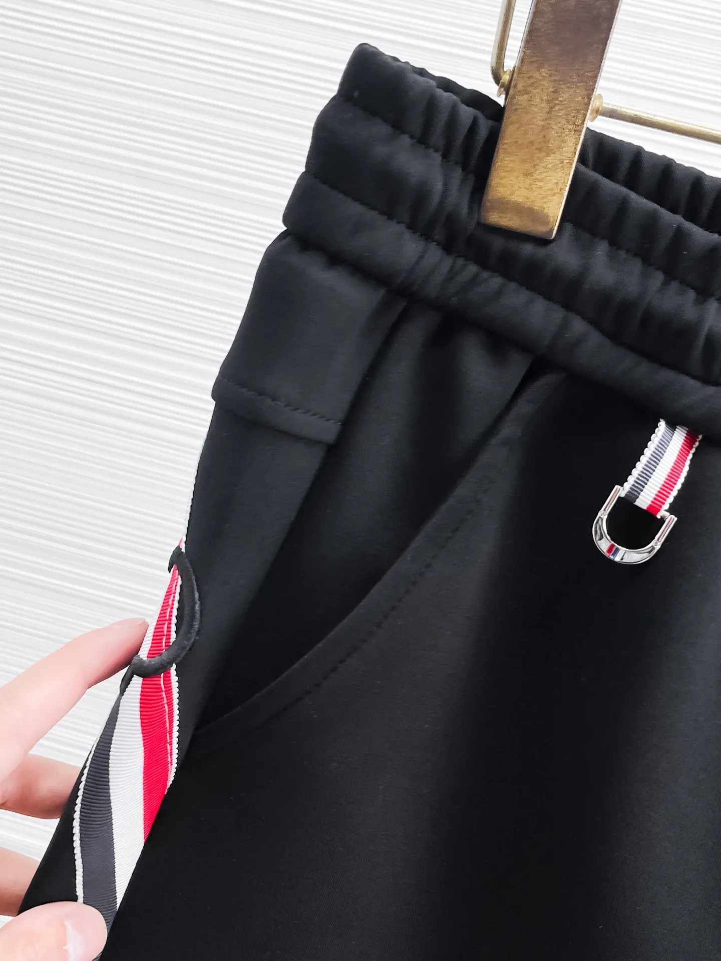 Logo-Patch Tapered Sweatpants D26014437 — view 5