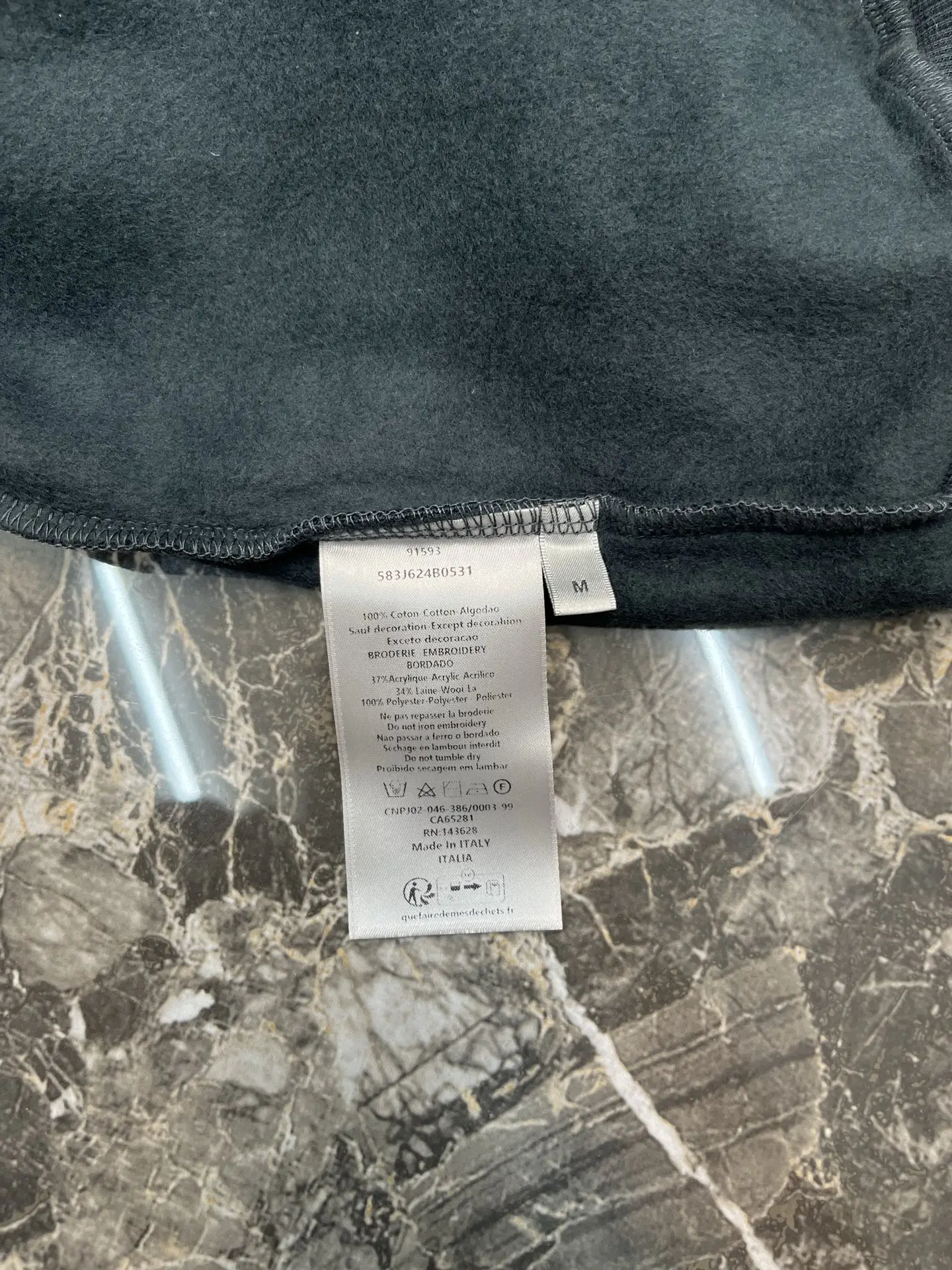 Signature Script Embroidered Hoodie D26019128 — view 8