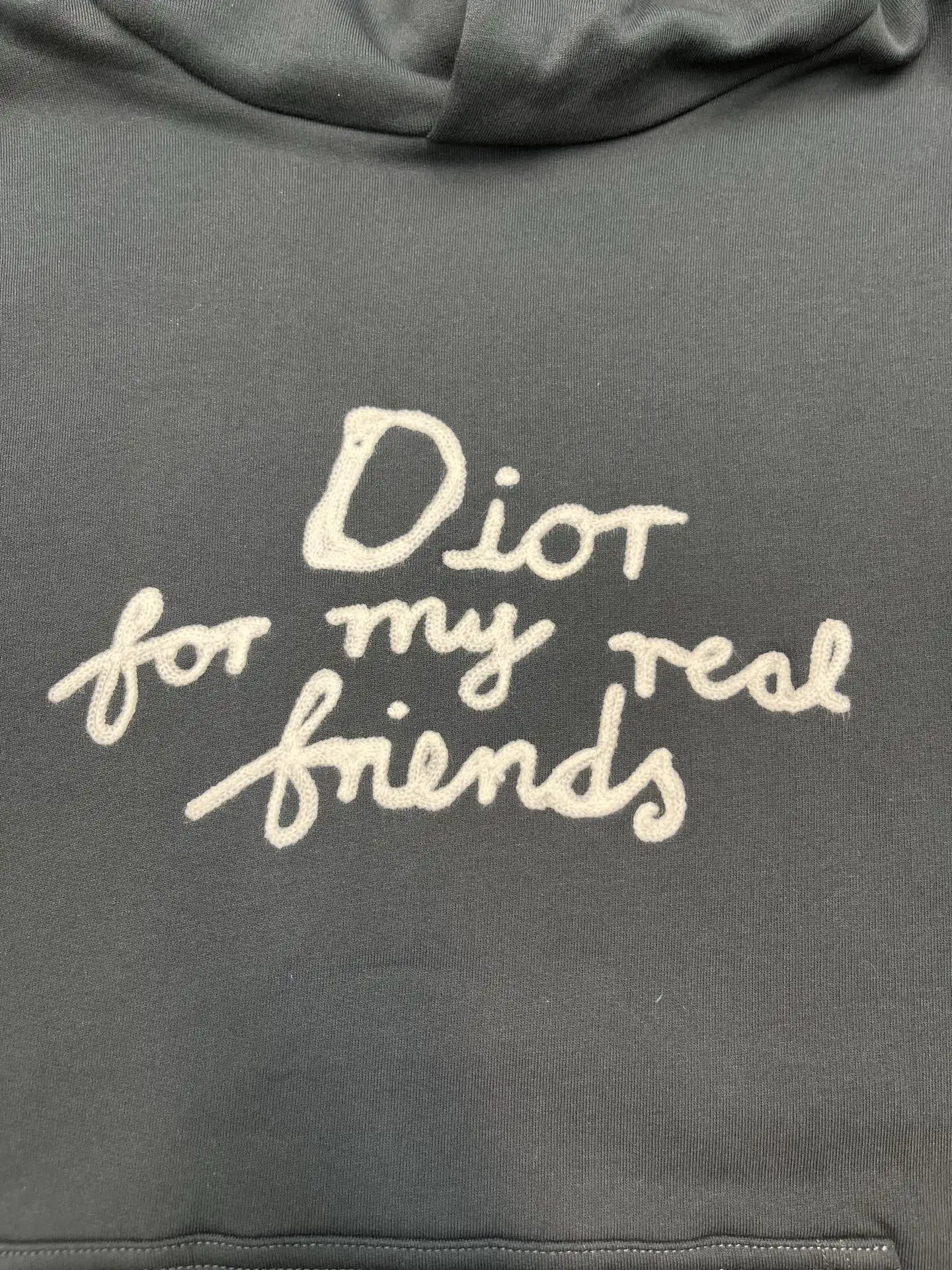 Signature Script Embroidered Hoodie D26019128 — view 9