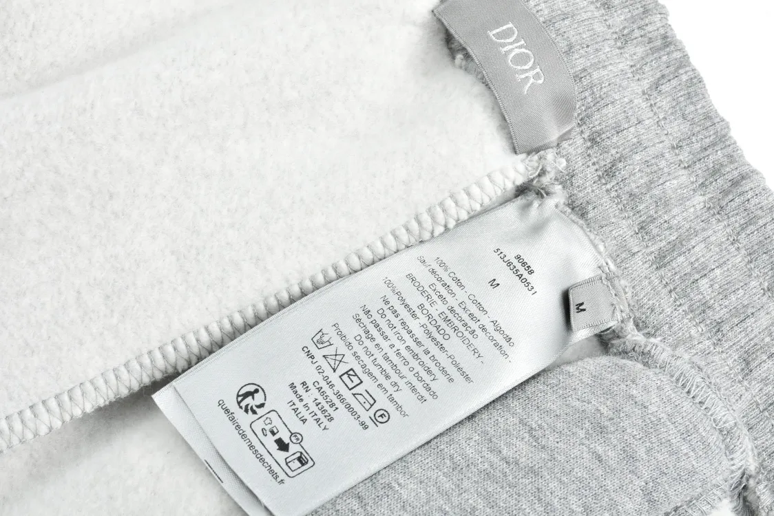 Logo-Embroidered Fleece Sweatpants D26021190 — view 9