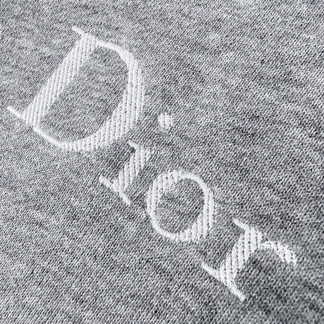 Logo Embroidery Cotton-Fleece Hoodie D26021016 — view 5