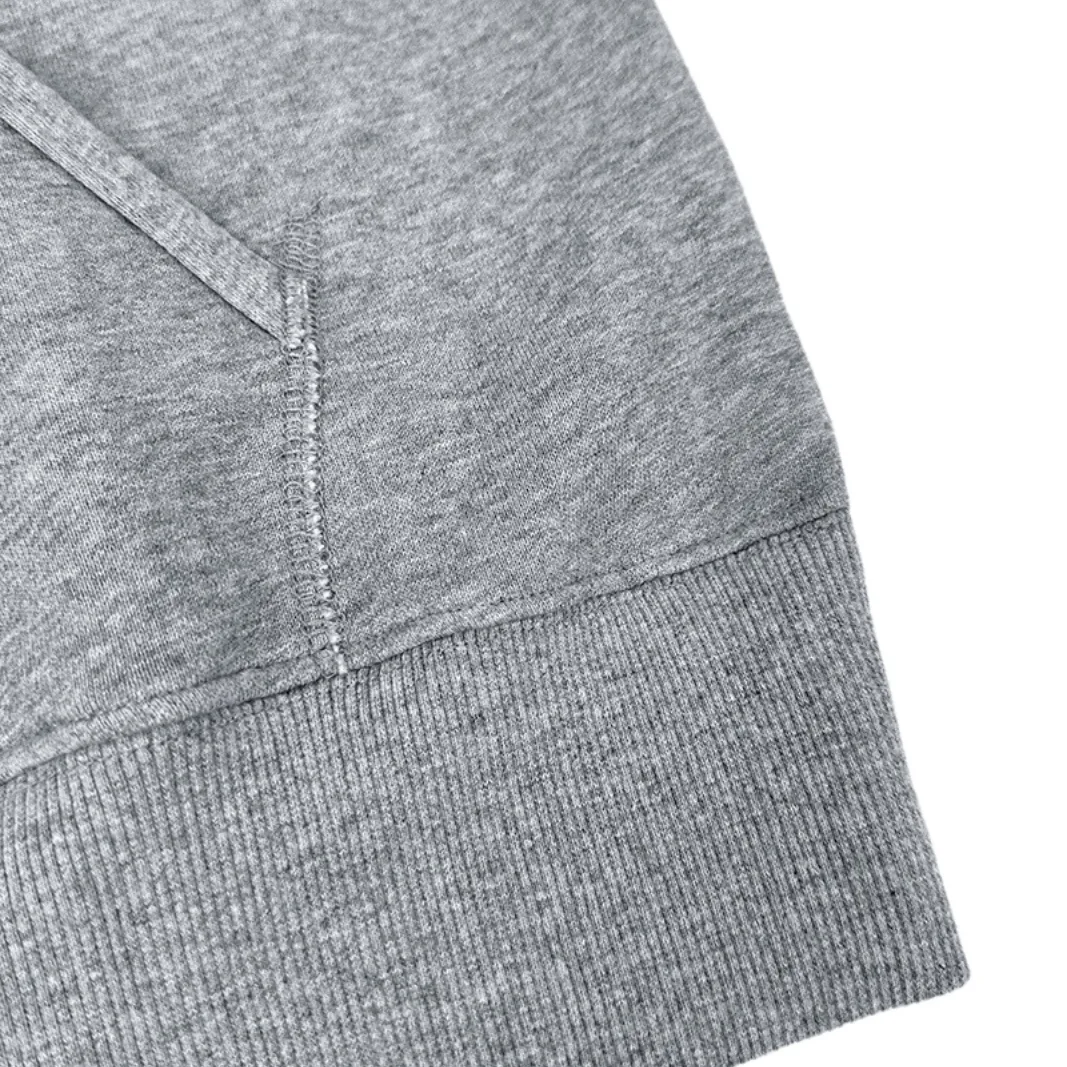 Logo Embroidery Cotton-Fleece Hoodie D26021016 — view 9