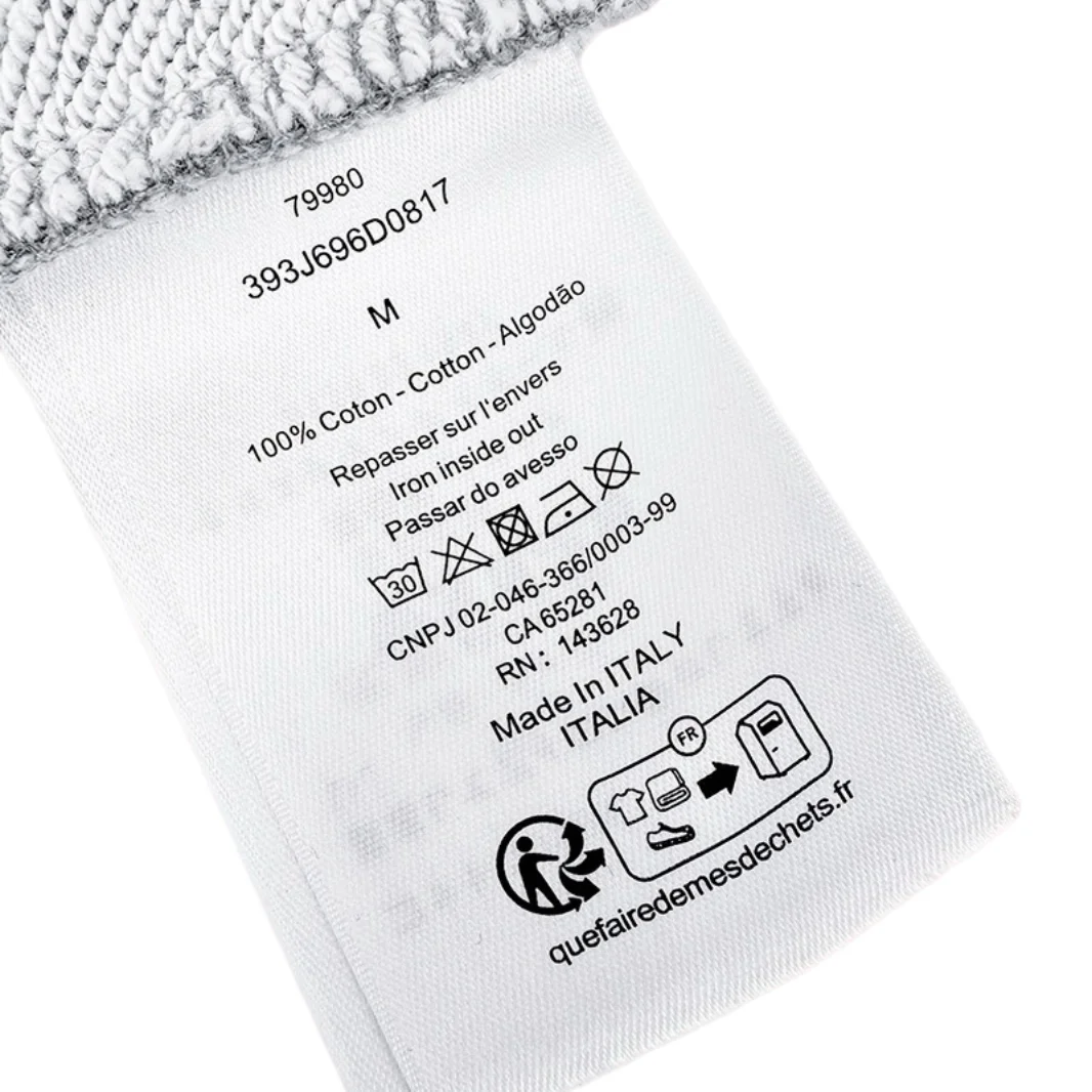 Logo Embroidery Cotton-Fleece Hoodie D26021016 — view 10