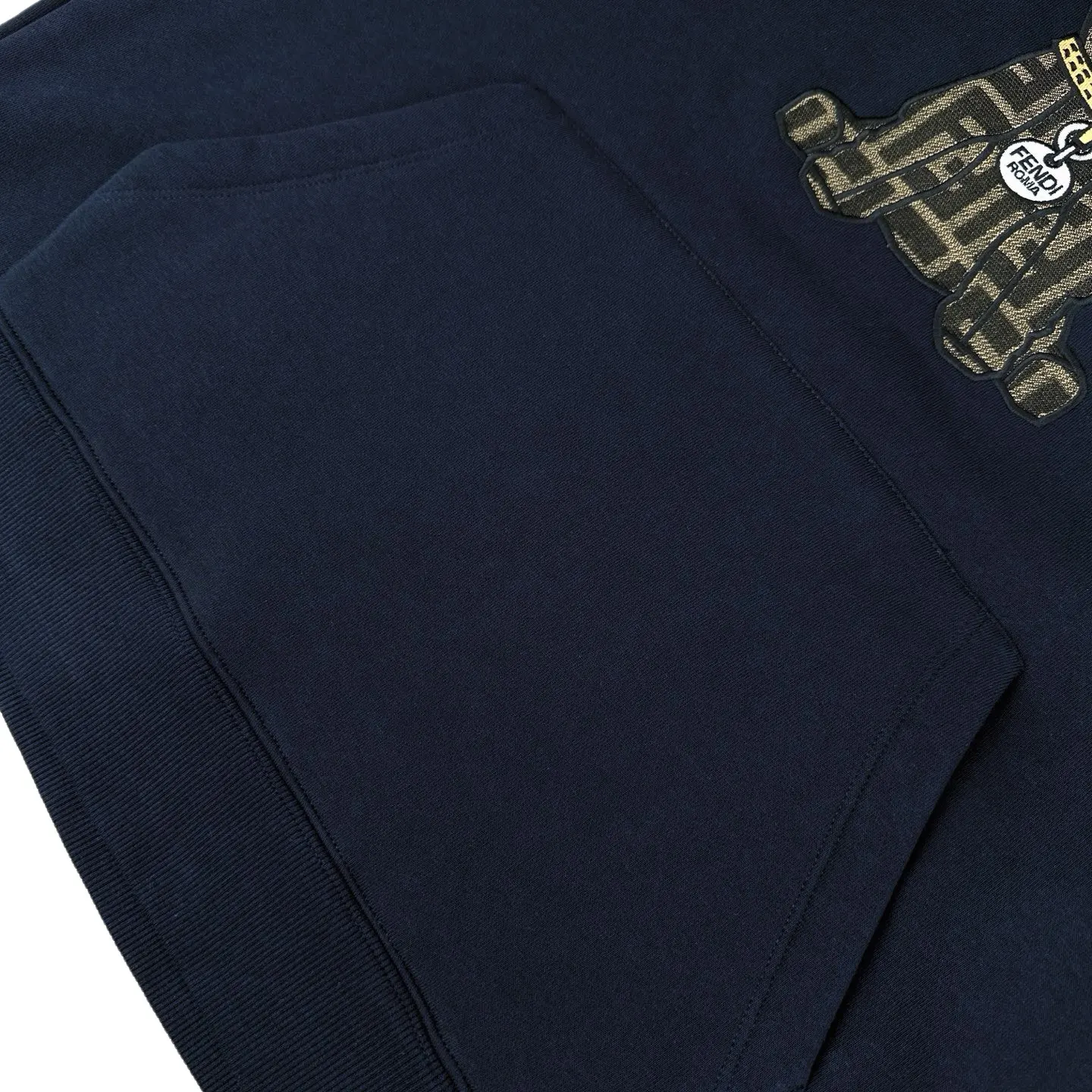 Ito Dog Embroidered FF Monogram Hoodie D26021221 — view 5