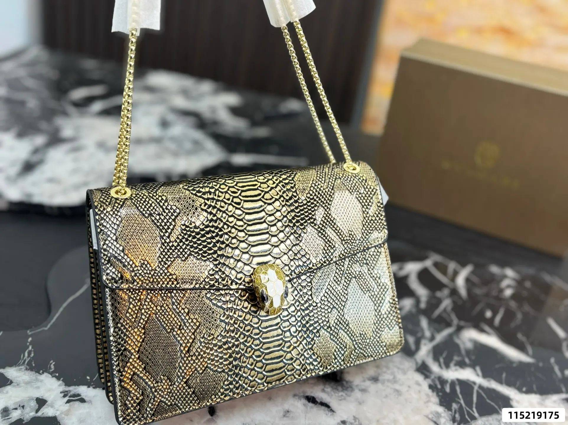 Serpenti Forever Chain Shoulder Bag D26018299 — view 2