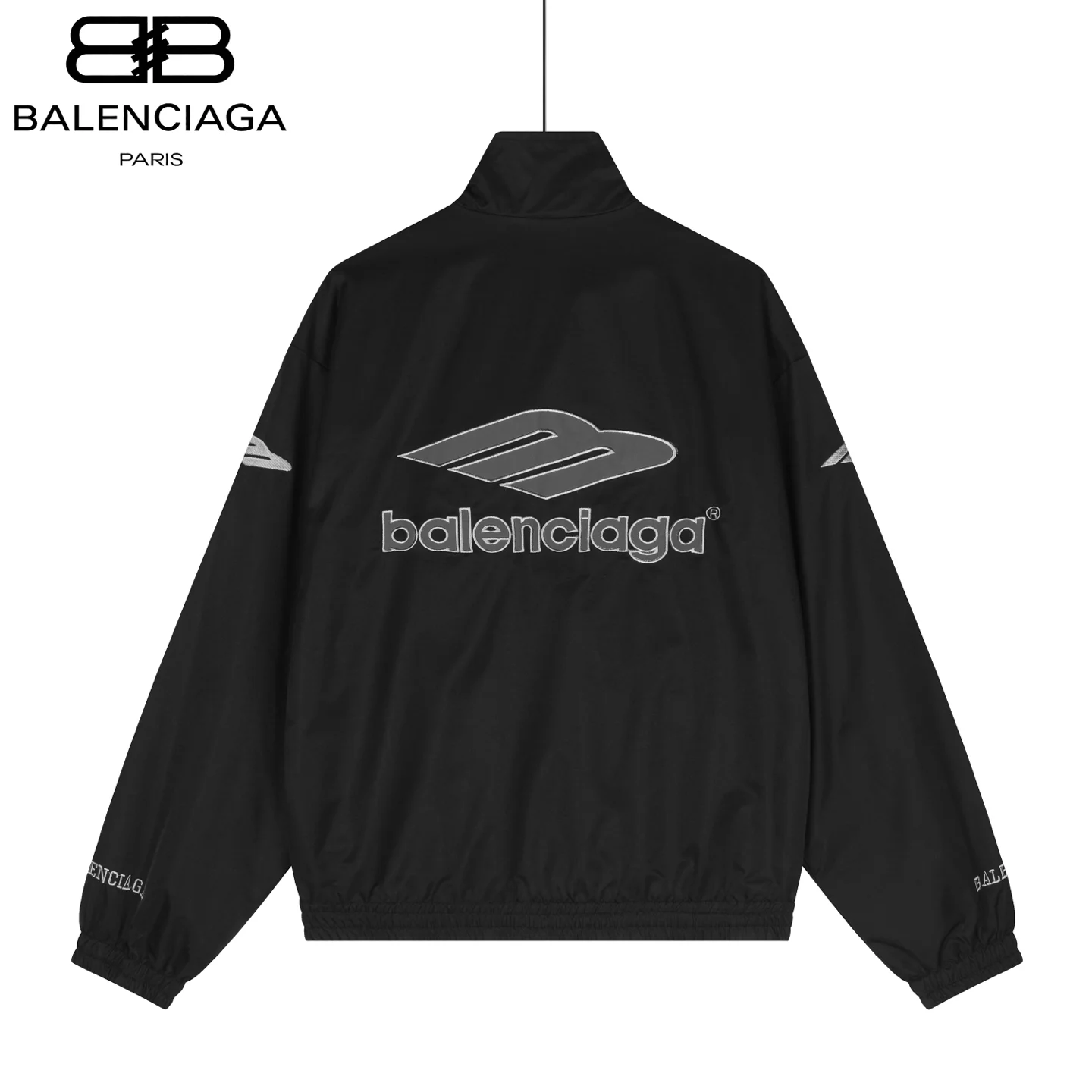 3B Football Logo Embroidered Windbreaker D26519806 — view 2
