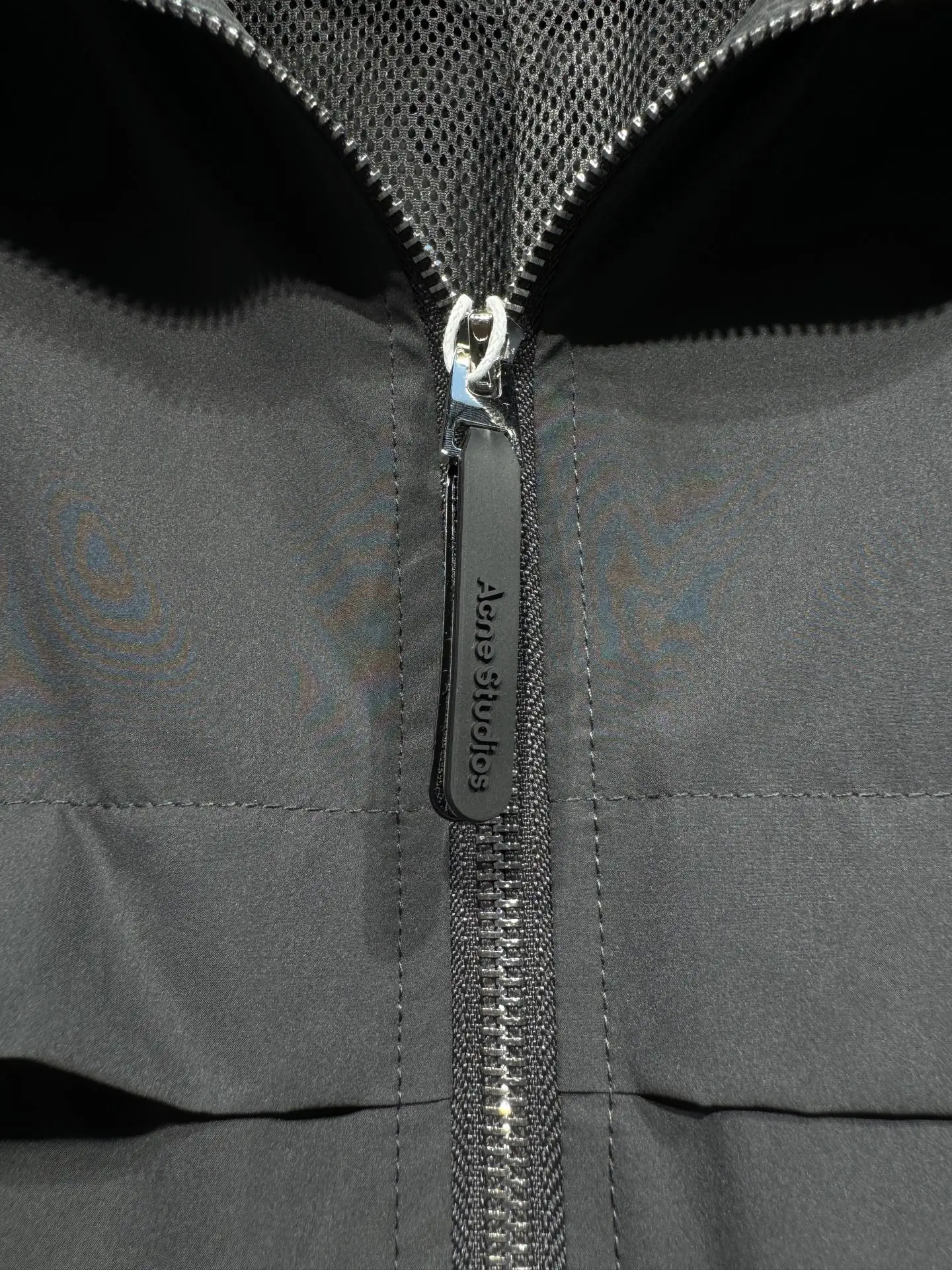 Crinkled Nylon Zip-Up Jacket D26523031 — view 9