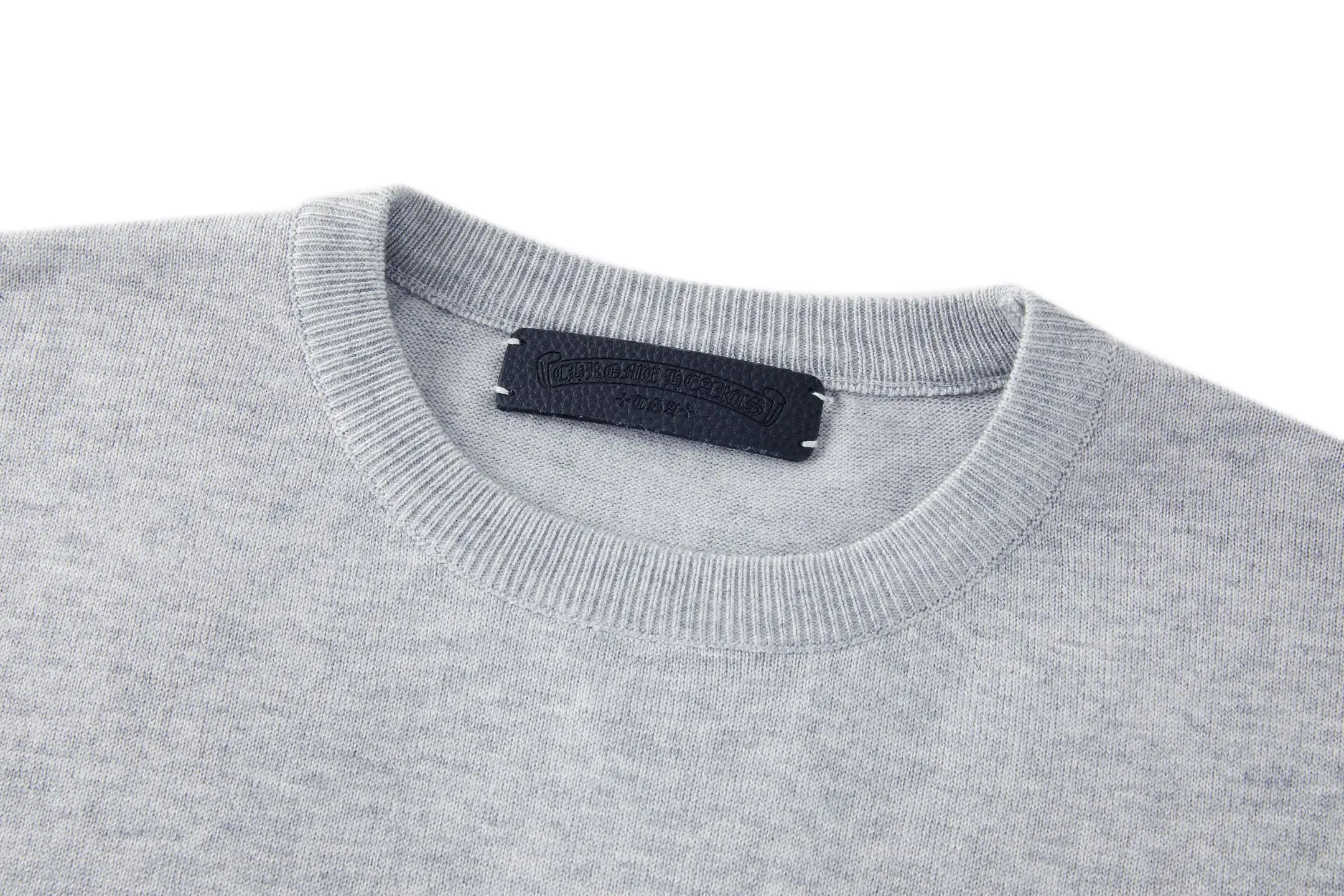 Embroidered Cashmere-Blend Crew-Neck Sweater D26521061 — view 3