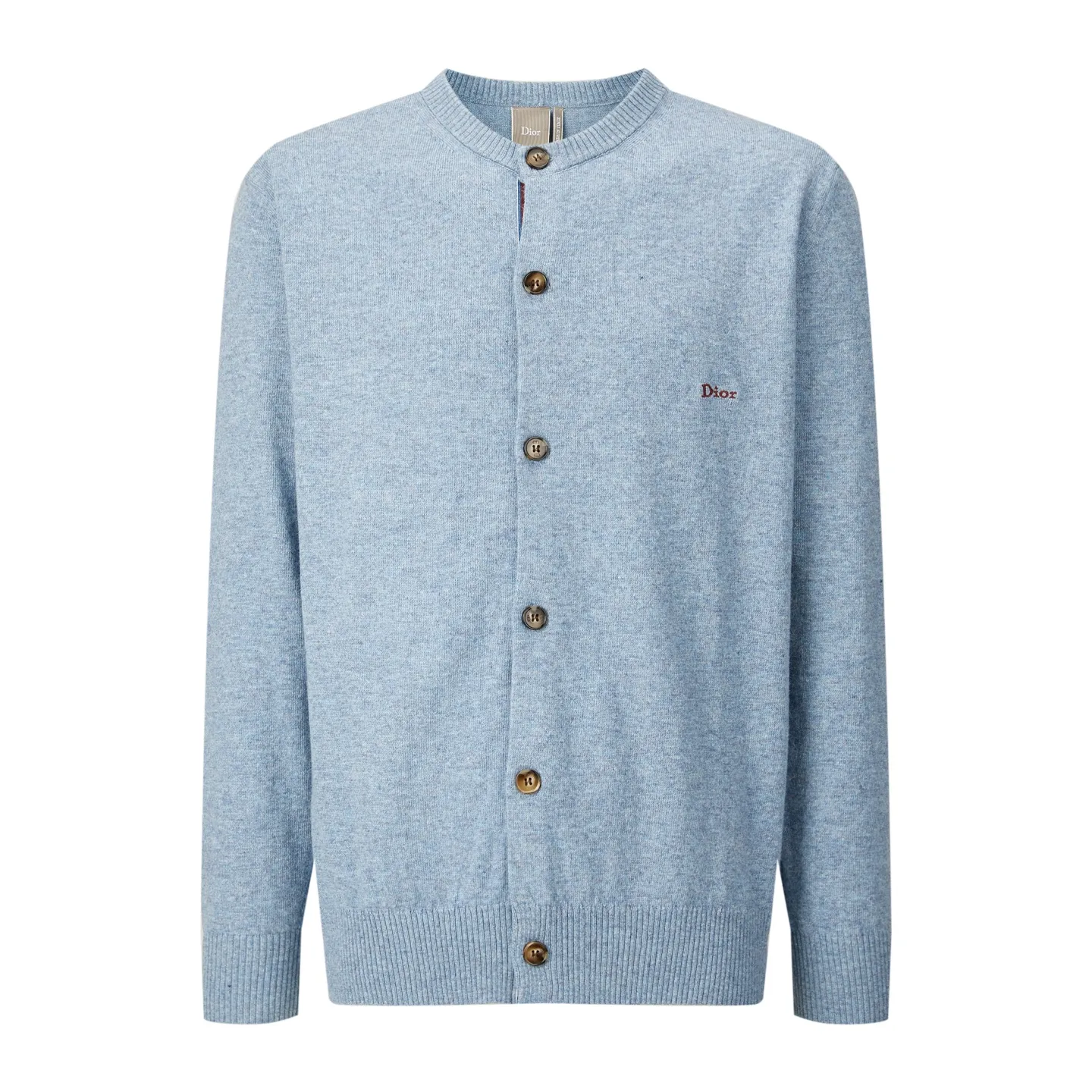 Embroidered Cotton and Cashmere-Blend Cardigan D26521060