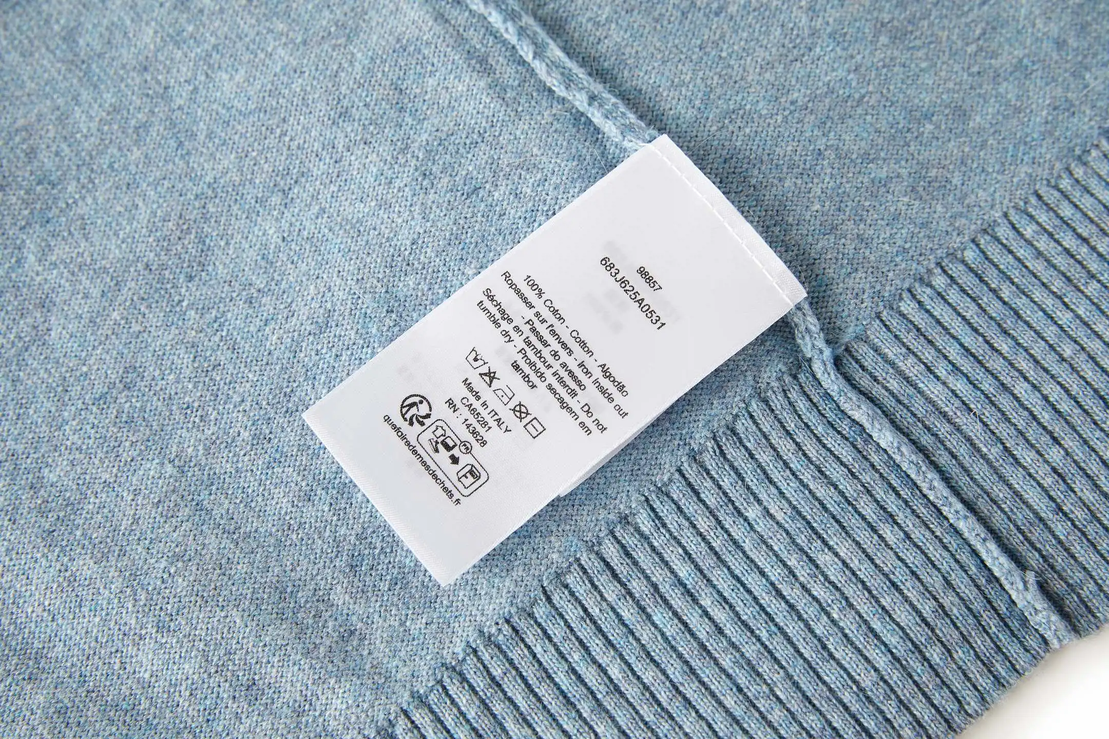 Embroidered Cotton and Cashmere-Blend Cardigan D26521060 — view 9