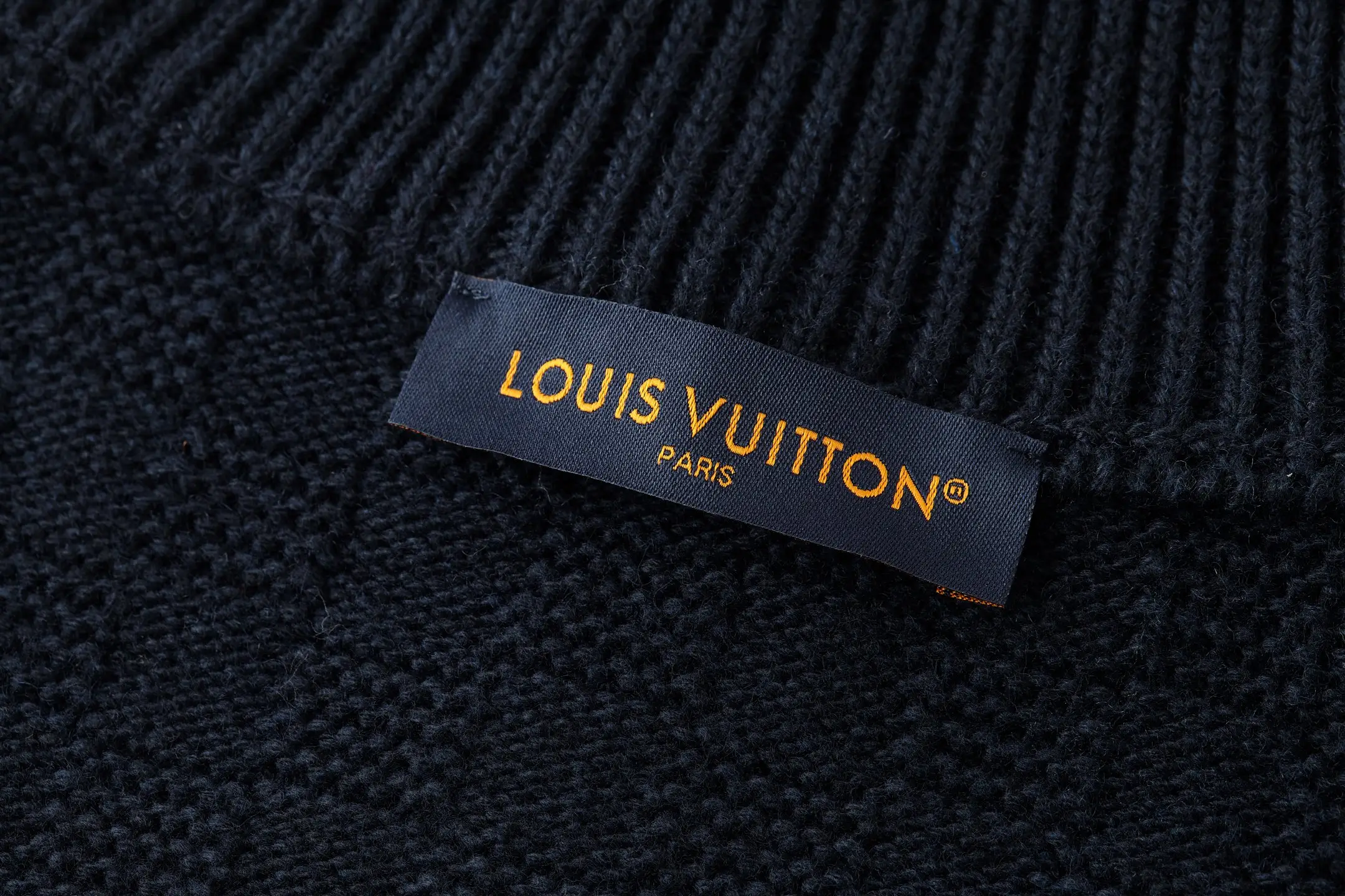 Damier Half-Zip Wool and Cashmere-Blend Sweater D26519228 — view 8