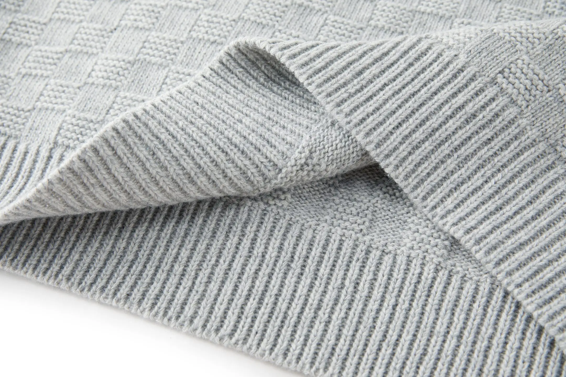 Damier Half-Zip Cashmere Blend Sweater D26519229 — view 8