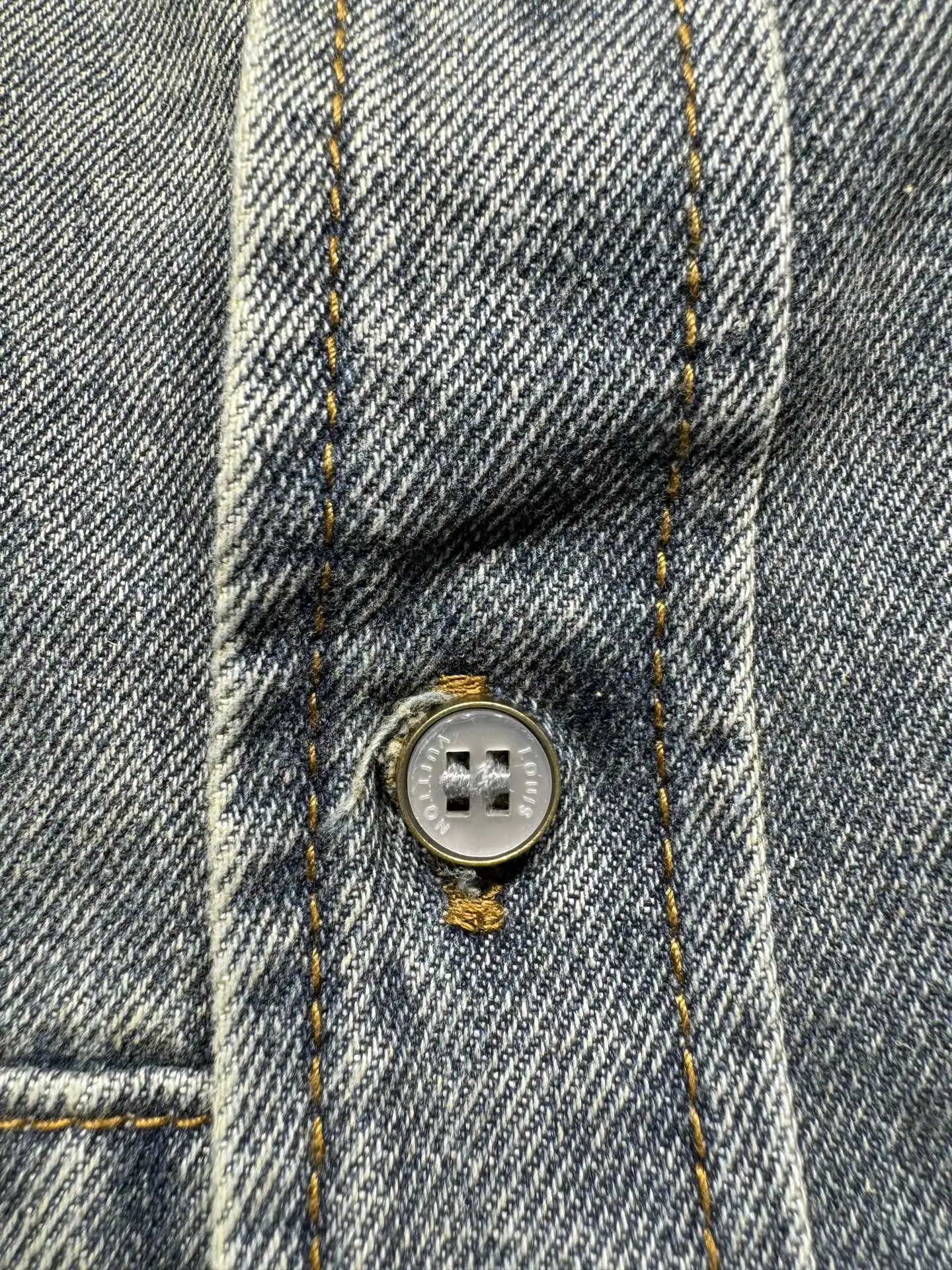 Patchwork Monogram Denim Overshirt D26523063 — view 7