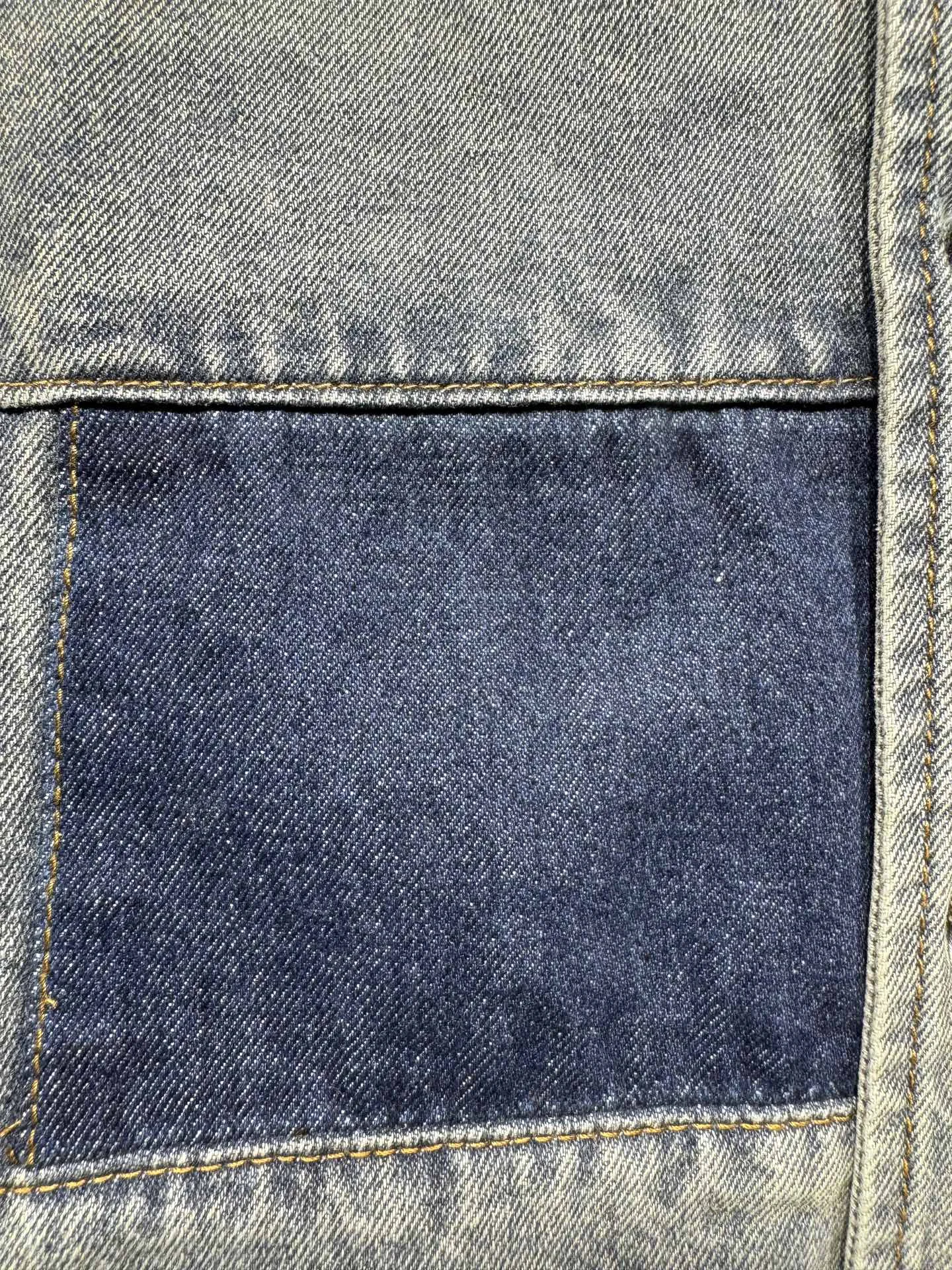Patchwork Monogram Denim Overshirt D26523063 — view 11