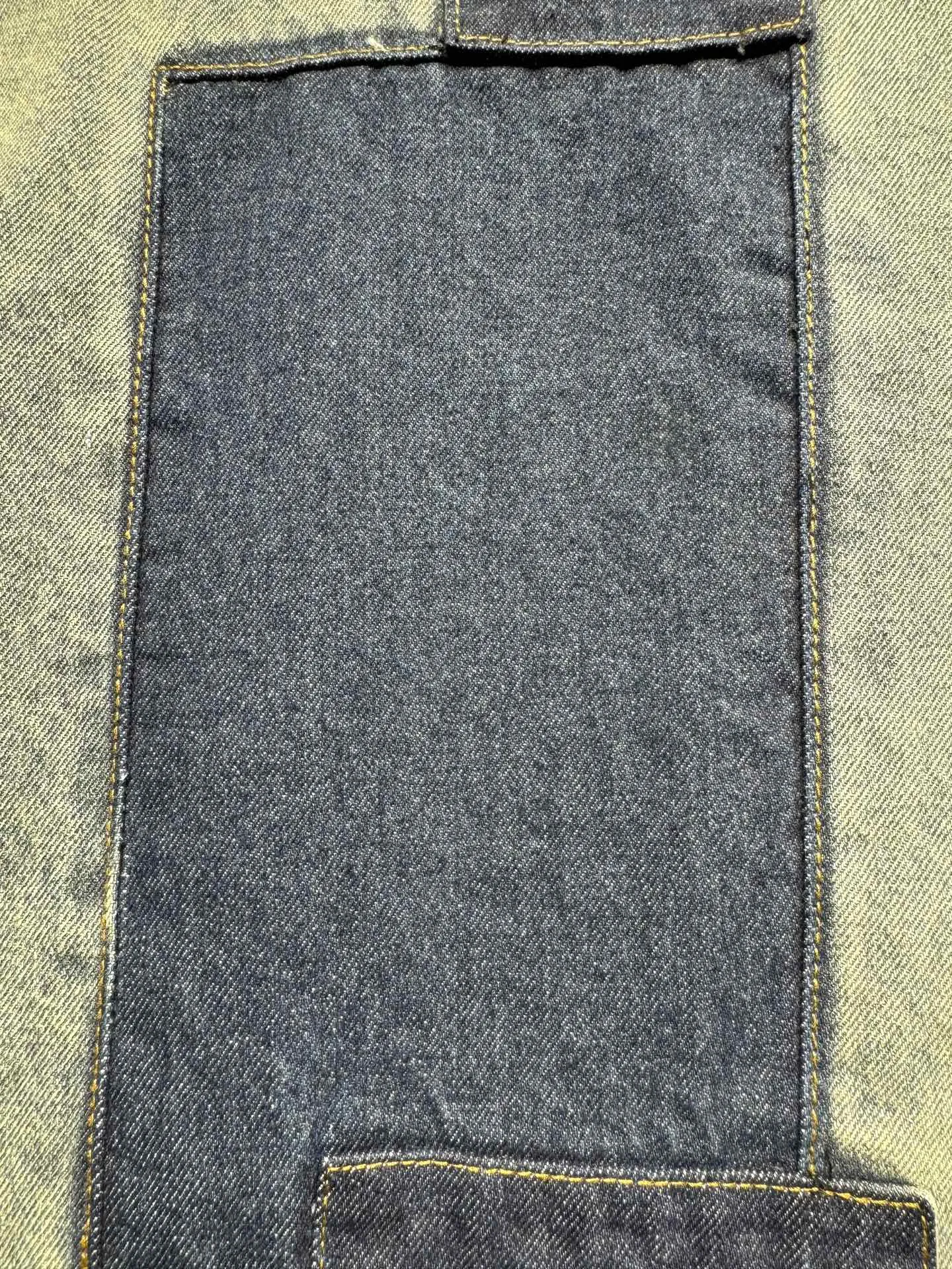 Patchwork Monogram Denim Overshirt D26523063 — view 21