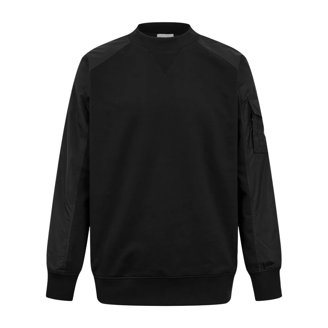 Panelled Cotton-Blend and Nylon Sweatshirt D26521238