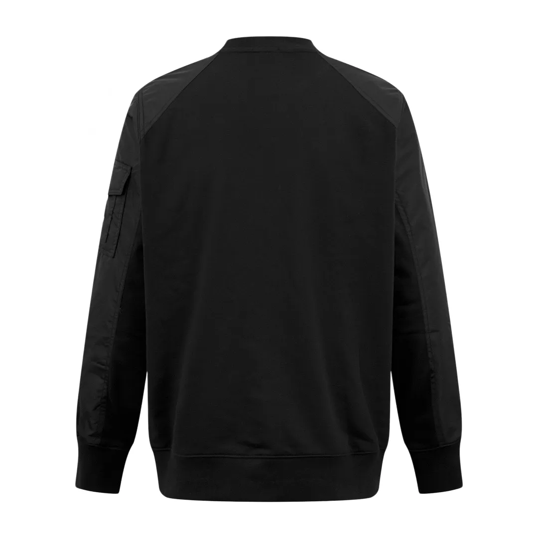 Panelled Cotton-Blend and Nylon Sweatshirt D26521238 — view 3