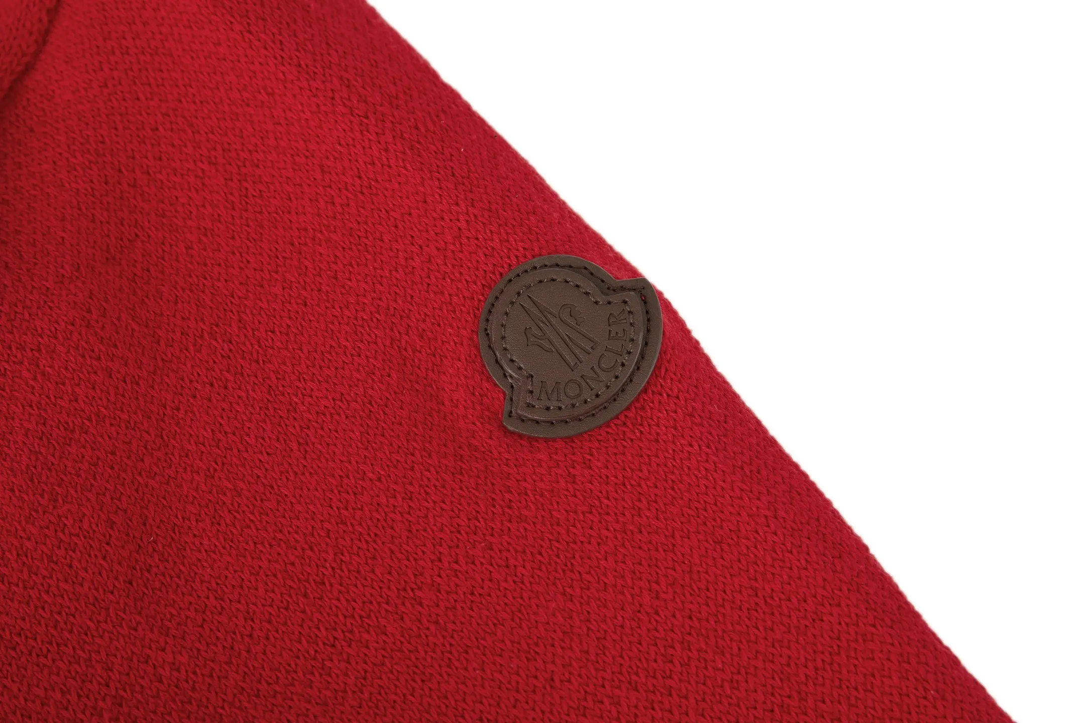 Moncler Half-Zip Wool and Cashmere-Blend Sweater D26521076 — view 6