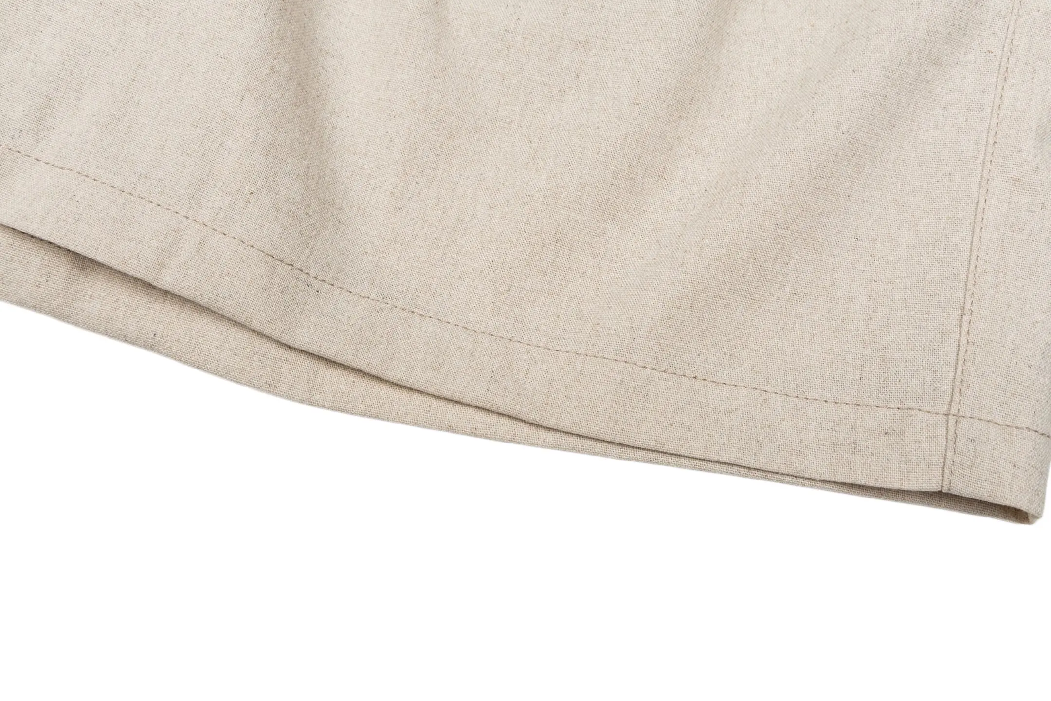 Logo-Appliquéd Cotton and Linen-Blend Shorts D26521206 — view 8
