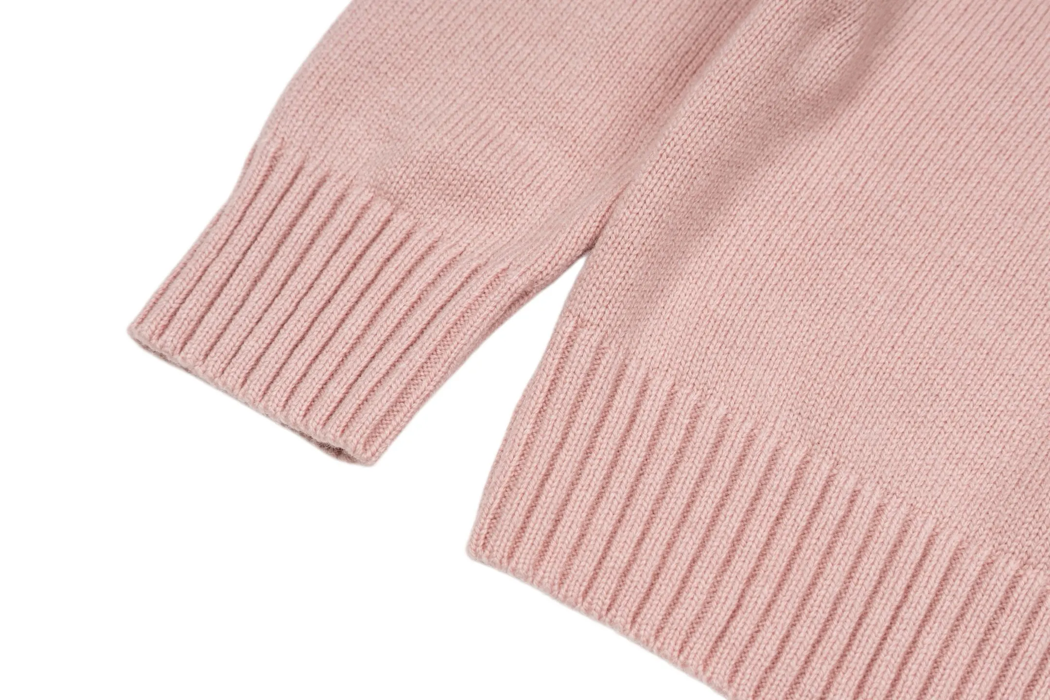 Leather Patch Wool Crew-Neck Sweater D27021101 — view 7