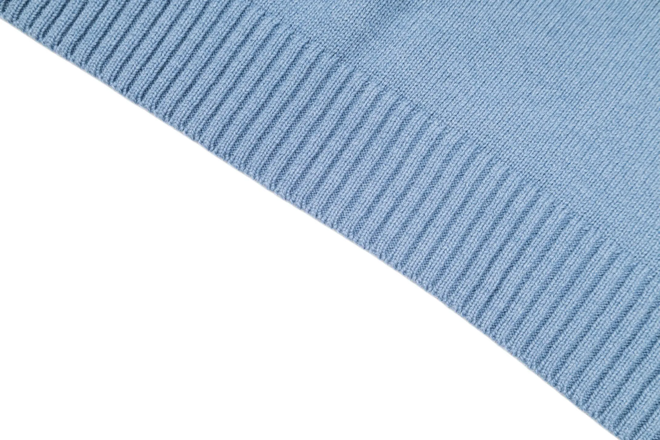 Leather-Trimmed Wool Crew-Neck Sweater D27021099 — view 8