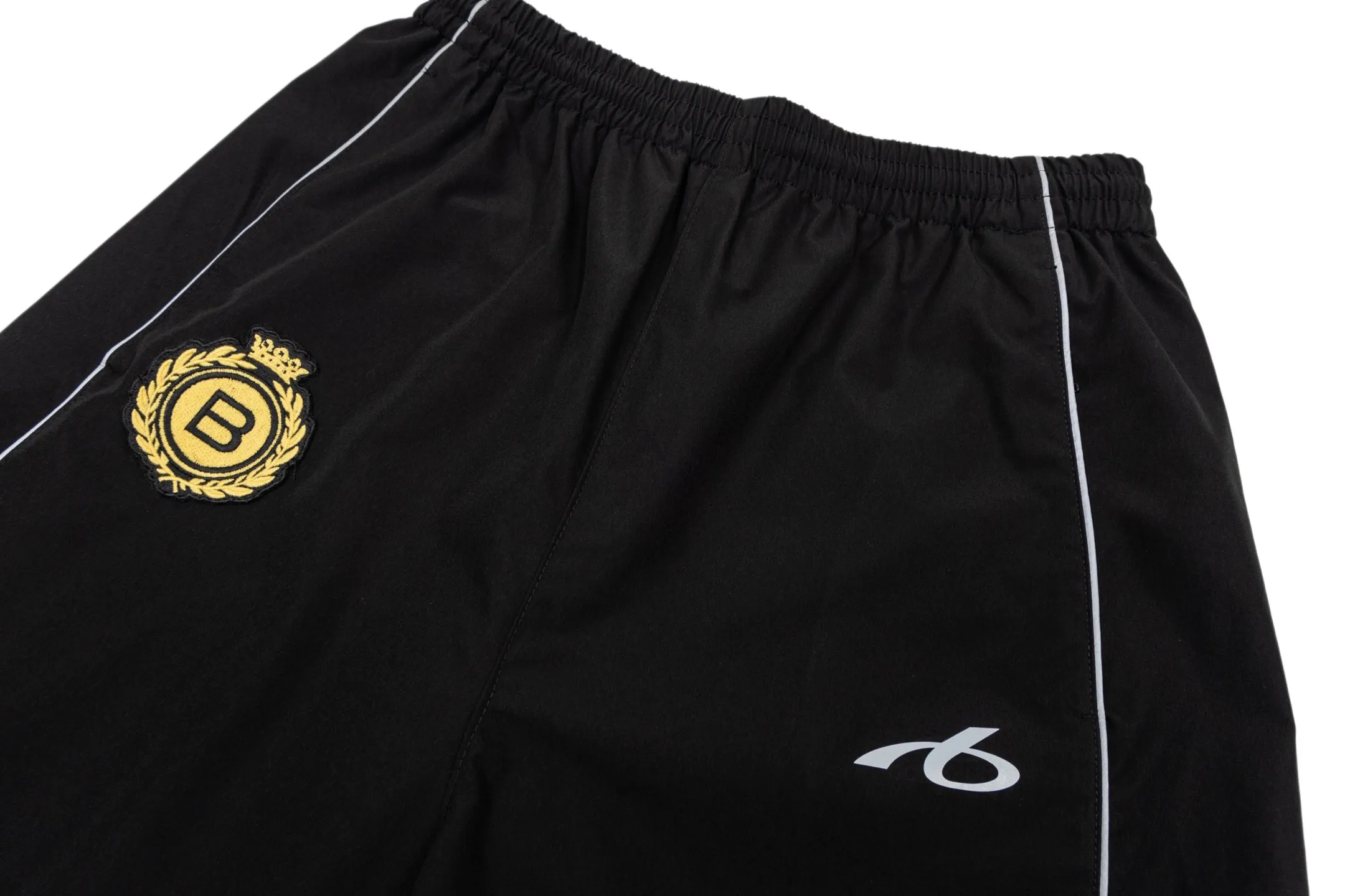 Embroidered Crest Wide-Leg Track Pants D27021161 — view 3