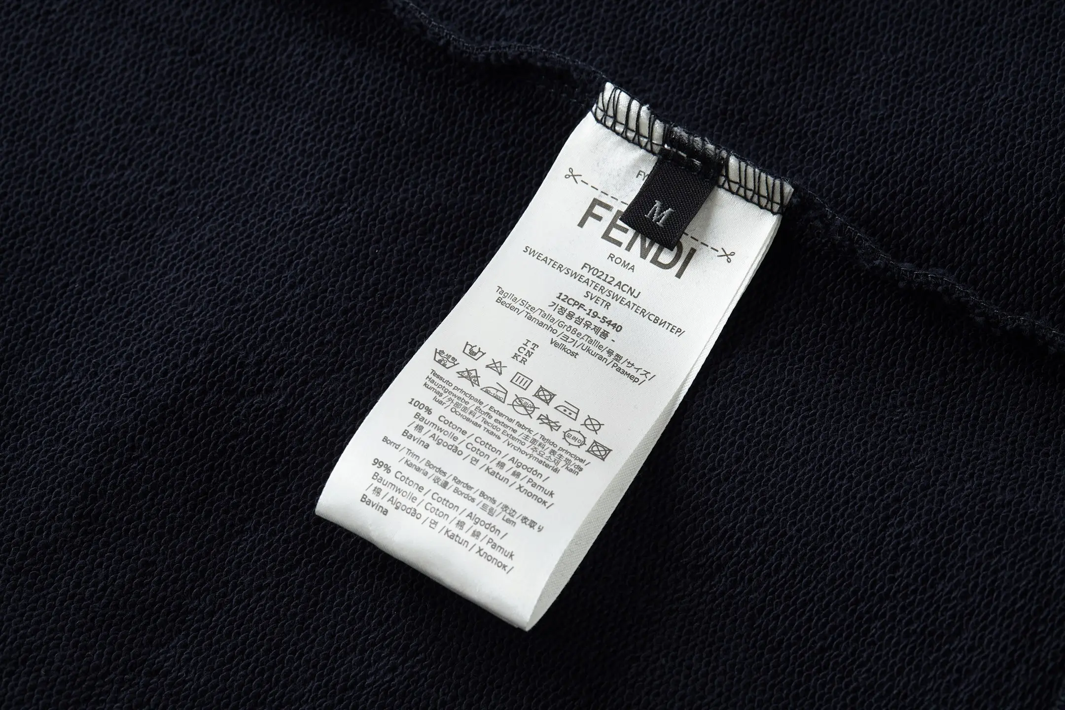 Embroidered Logo Cotton-Jersey Hoodie D27013776 — view 9