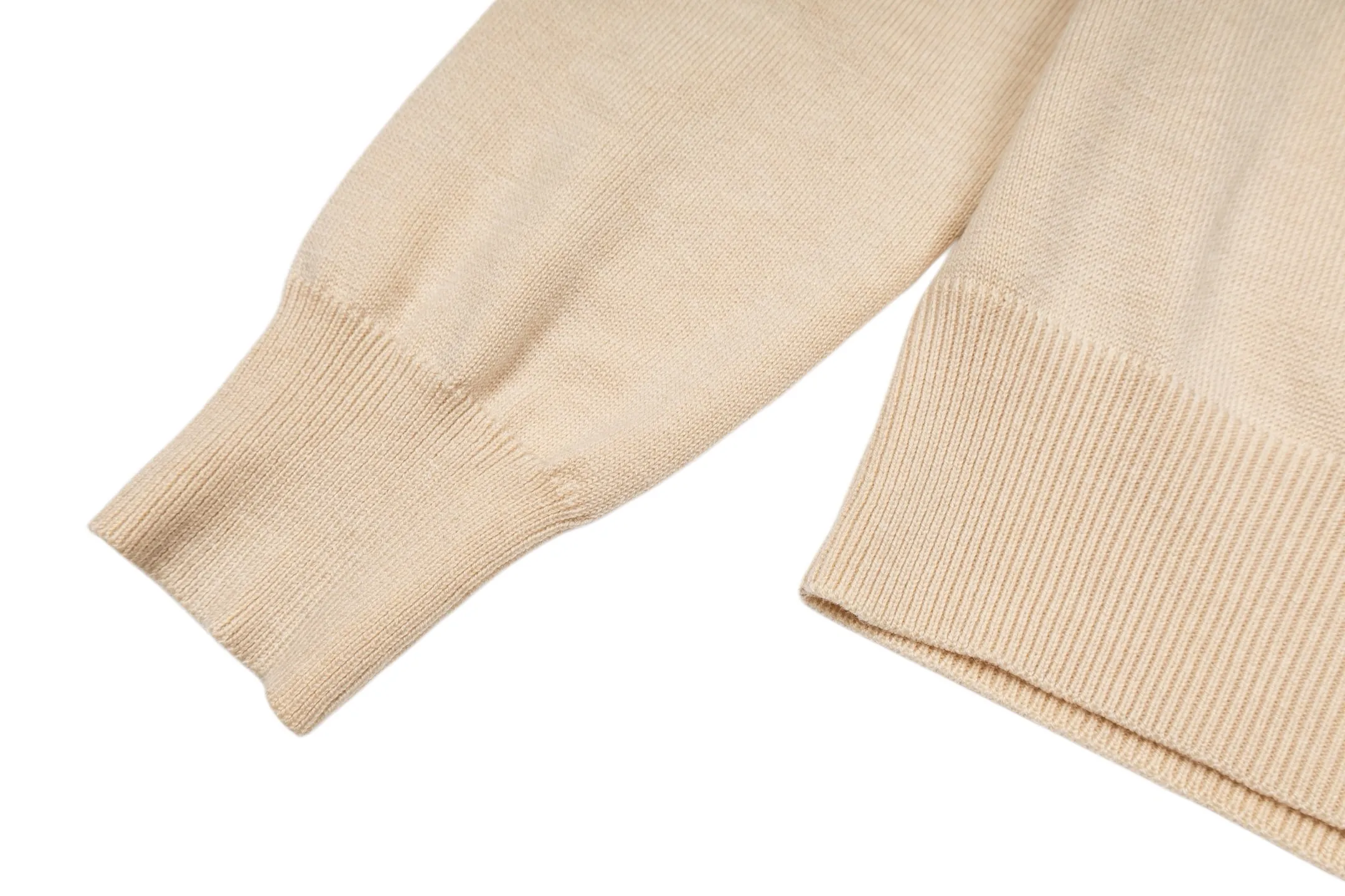 Contrast-Trim Zip-Up Knit Cardigan D27021044 — view 7