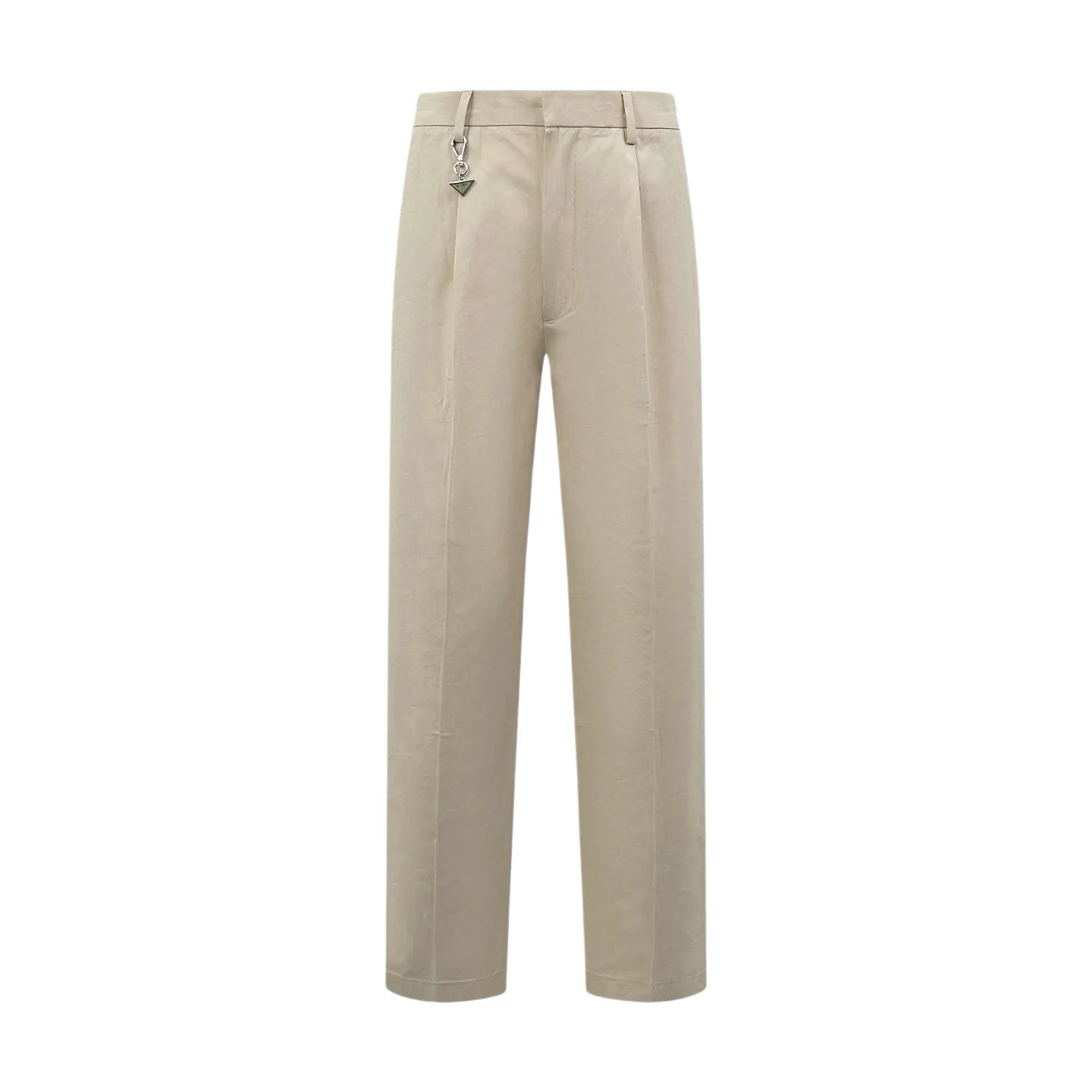 Logo-Embellished Straight-Leg Cotton-Blend Trousers D27021032