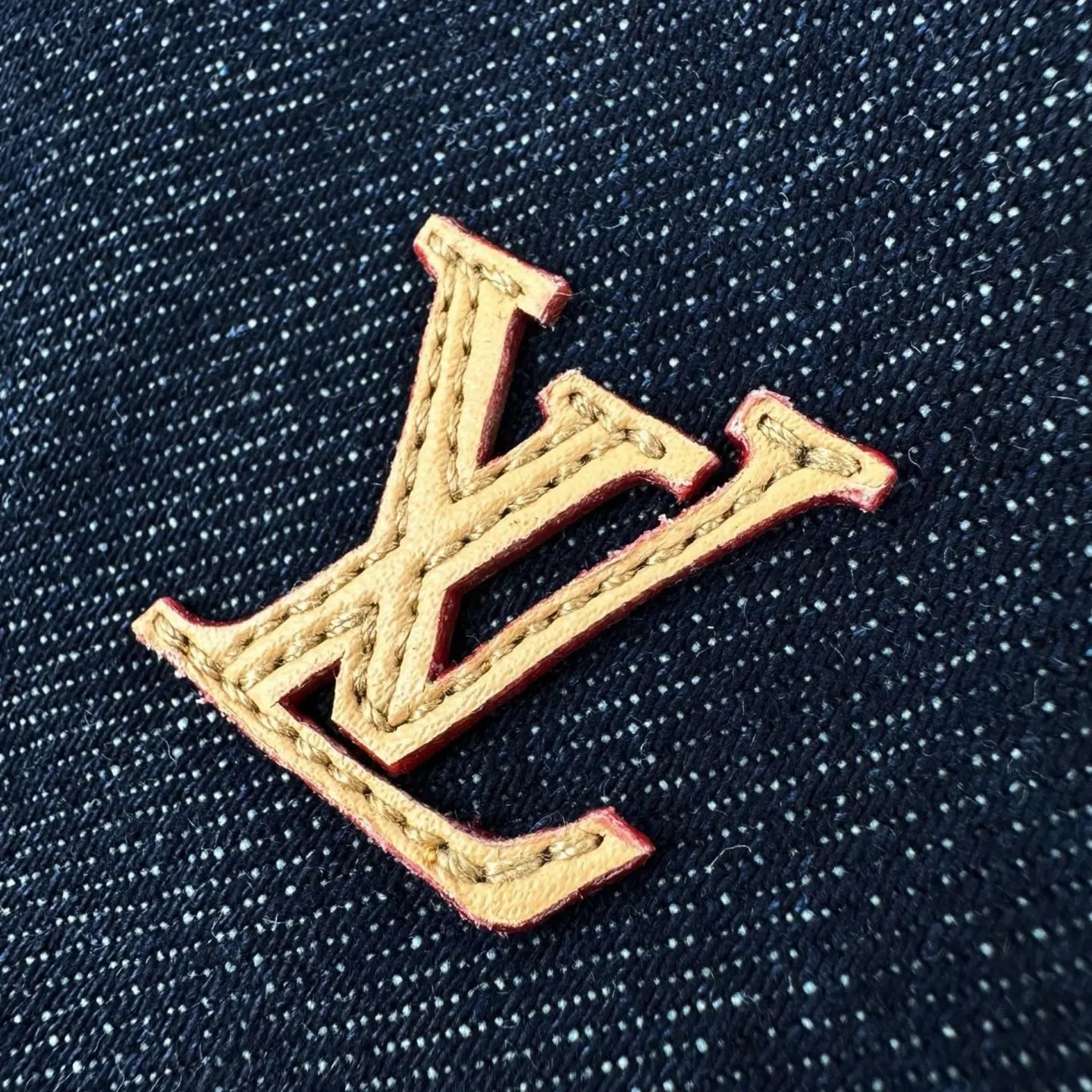Leather Patch Logo Denim Shirt D27521022 — view 5