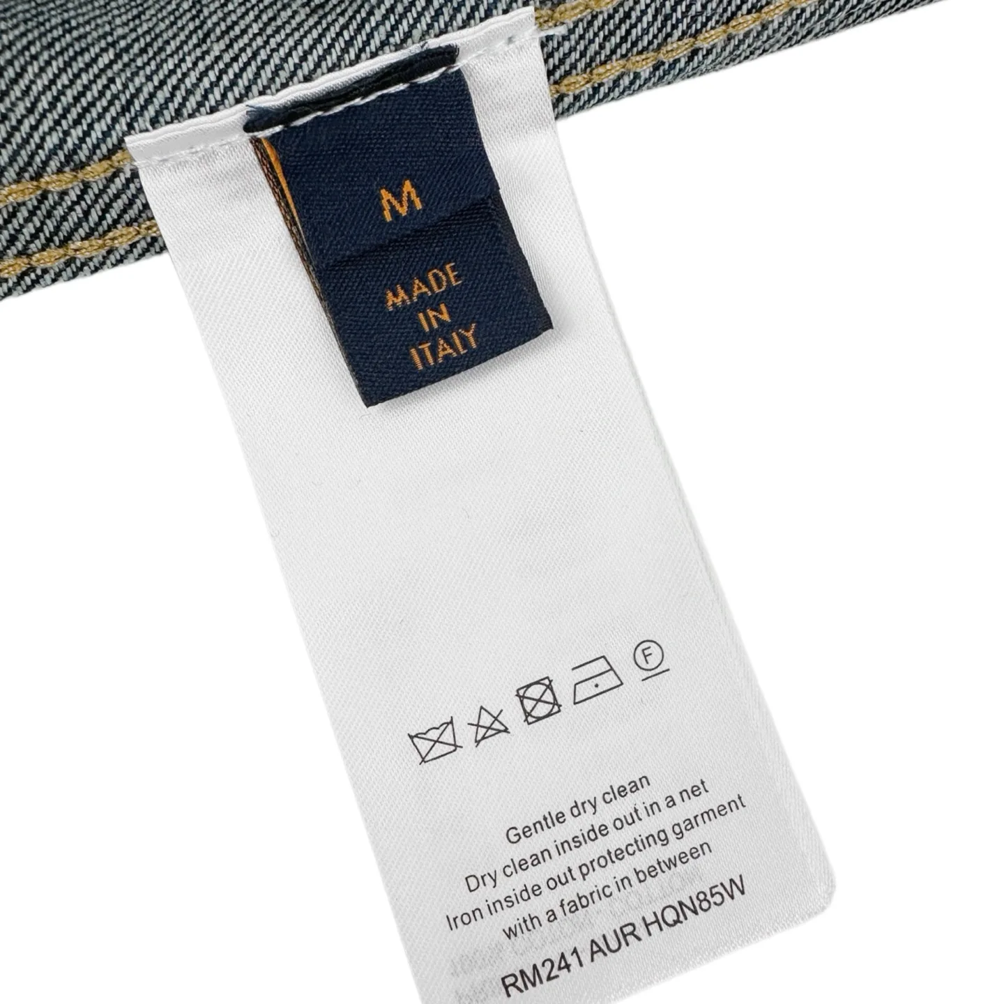 Leather Patch Logo Denim Shirt D27521022 — view 9
