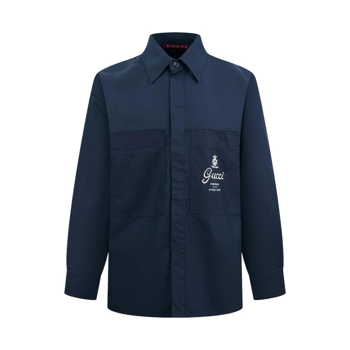 Logo-Print Cotton-Blend Twill Shirt D27521224
