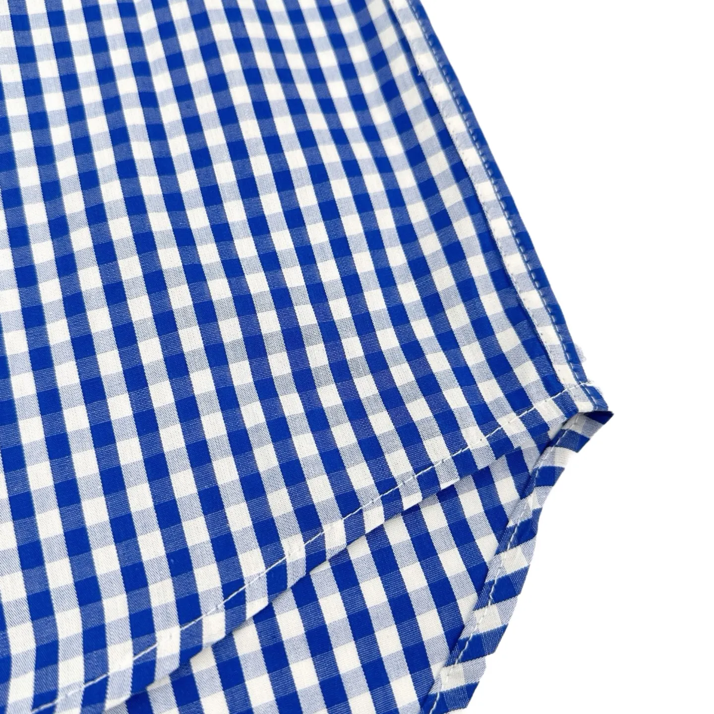 Anagram Embroidered Gingham Cotton Shirt D27521021 — view 9