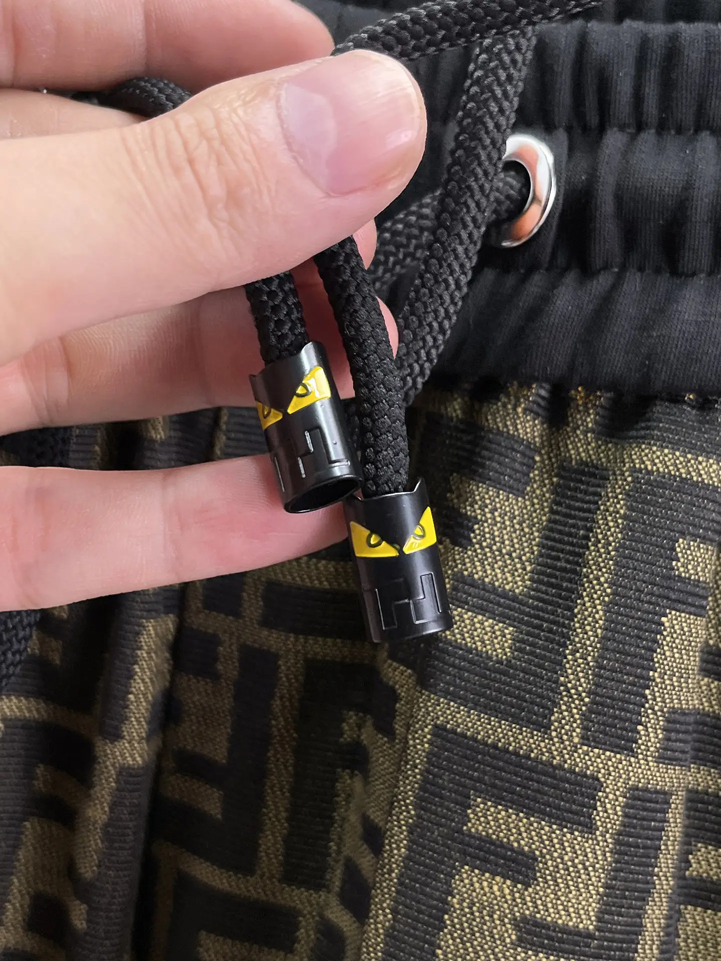 Logo-Panelled Tapered Sweatpants D28014419 — view 7
