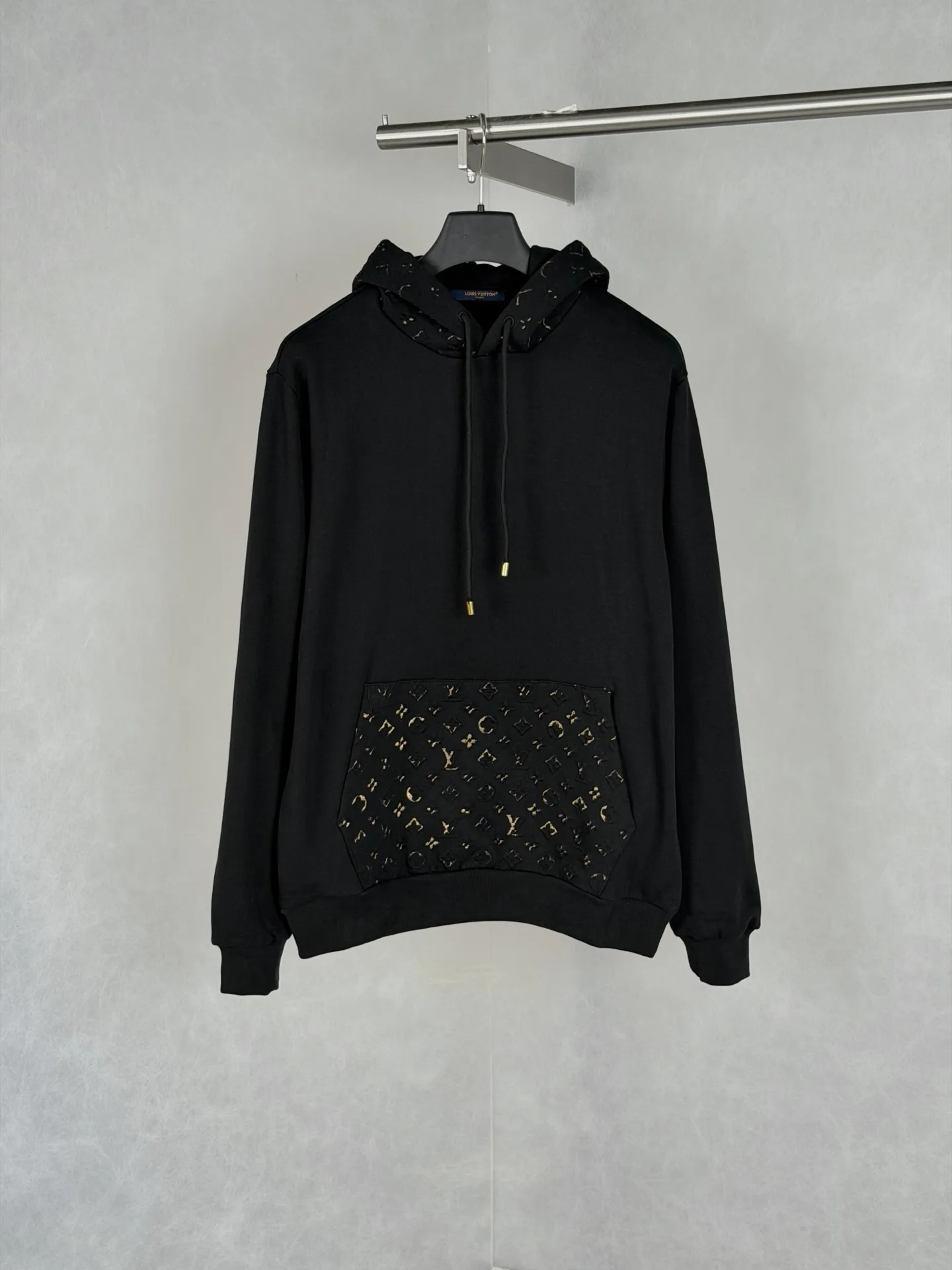 Monogram Embossed Foil-Print Hoodie D28020674