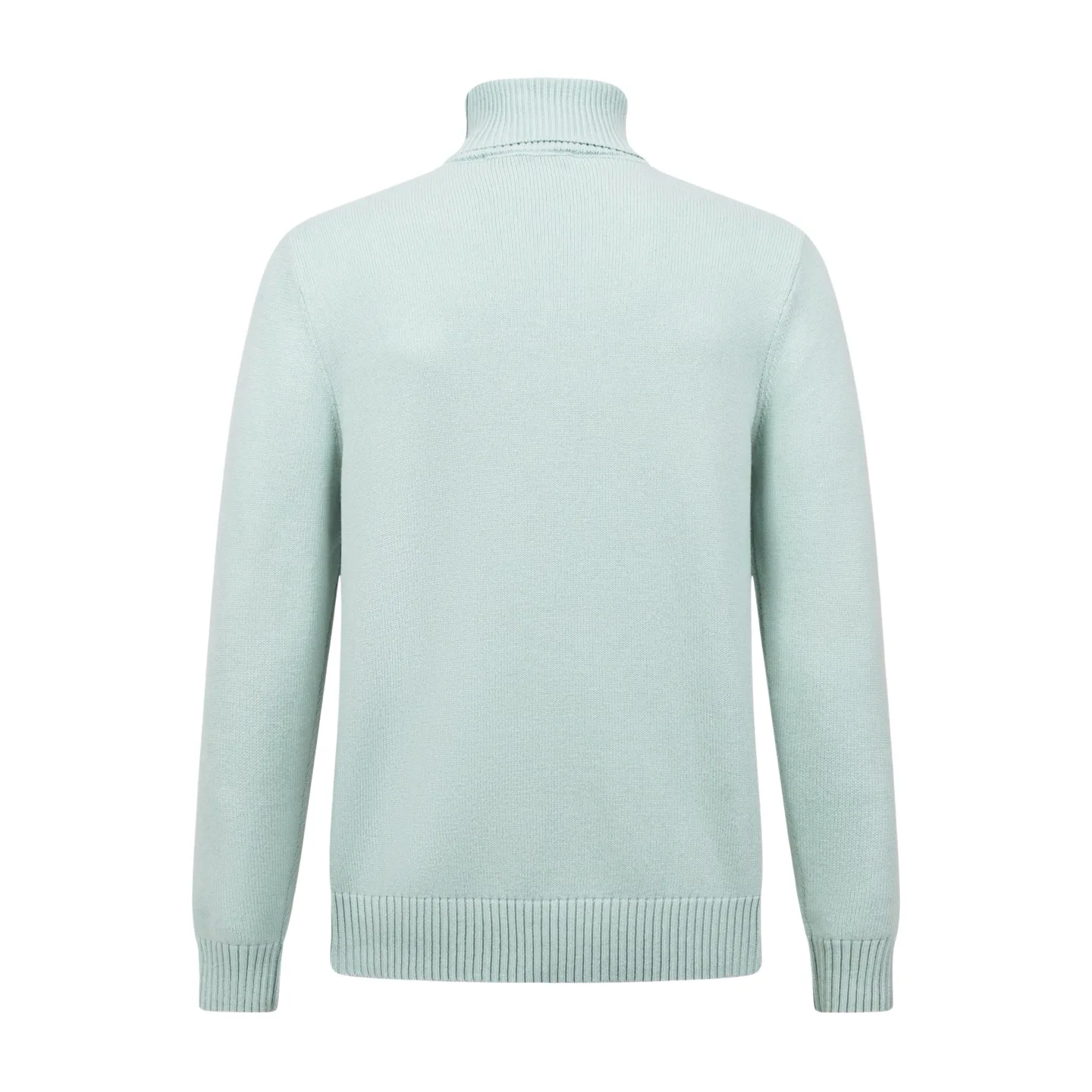 Logo-Patch Wool Rollneck Sweater D28021103 — view 2