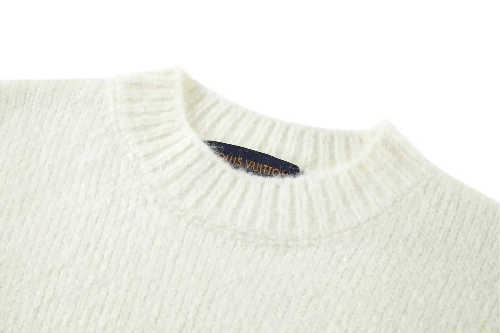 Mirror Logo Intarsia Wool-Blend Sweater D28021064 — view 3