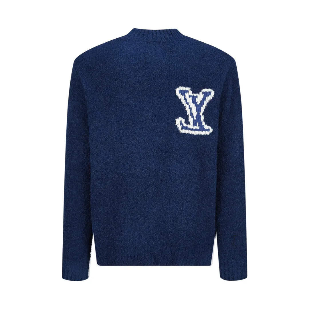 Mirror Logo Intarsia Wool-Blend Sweater D28021066 — view 2