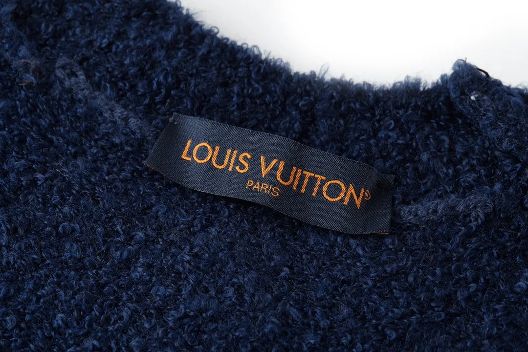 Mirror Logo Intarsia Wool-Blend Sweater D28021066 — view 8