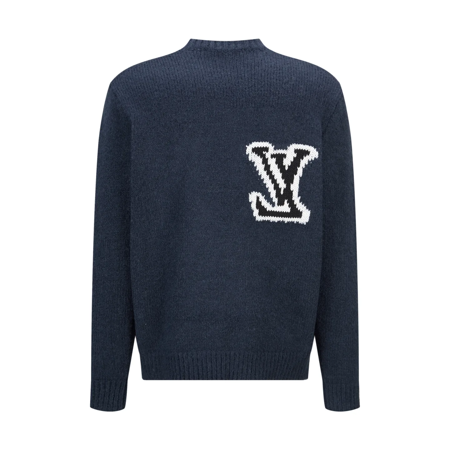 Mirror Logo Intarsia Wool-Blend Sweater D28021065 — view 2
